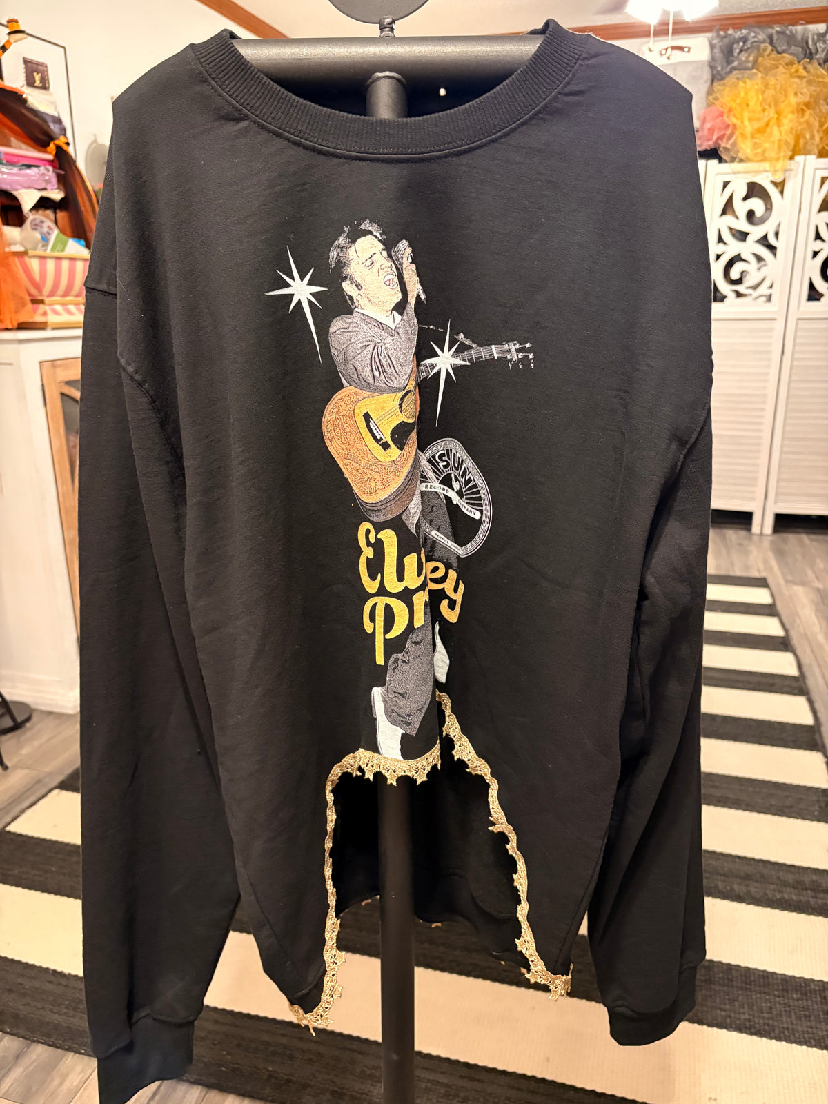 Love Me Tender Hi/Lo Glam Tee One Size Fits a Small to XL
