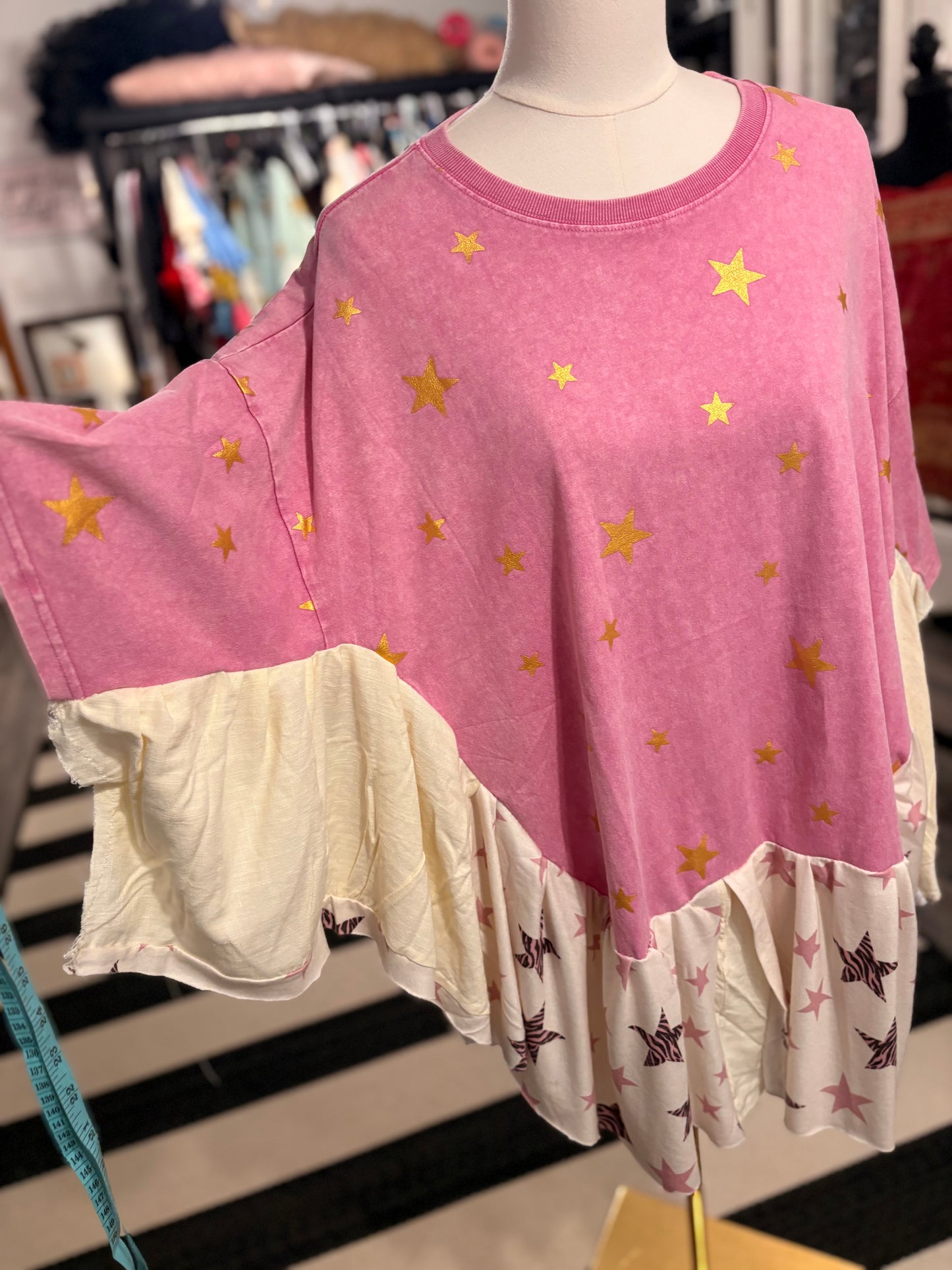 Reach For The Stars Angel Poncho One Size Fits a Large to 2X