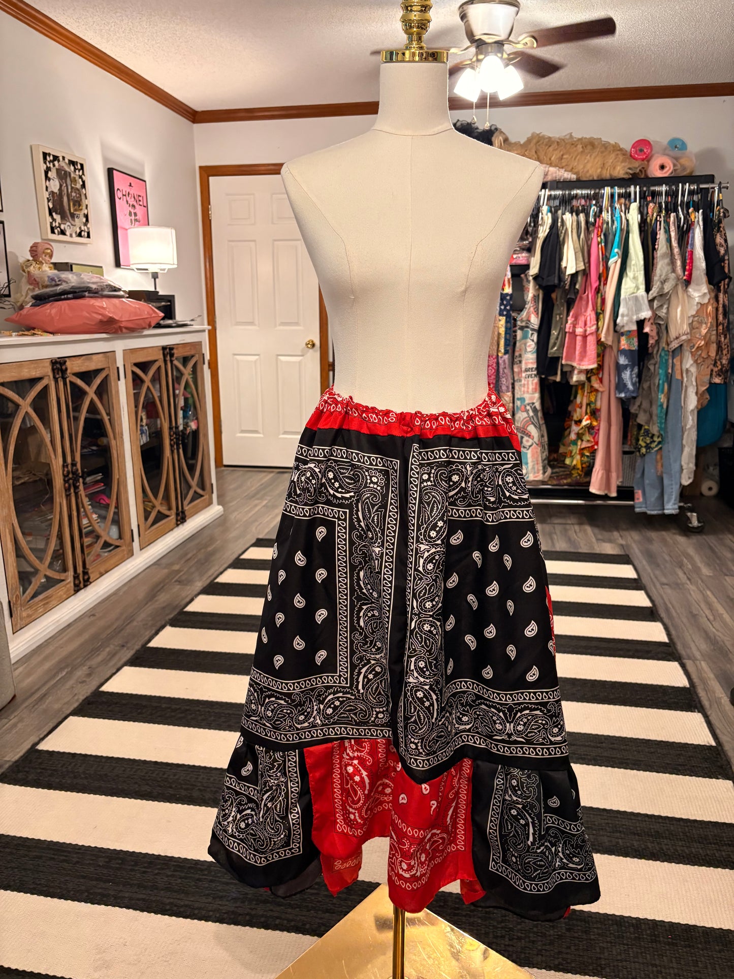 Roxie Bandana Skirt/Dress Fits a Small to 3X