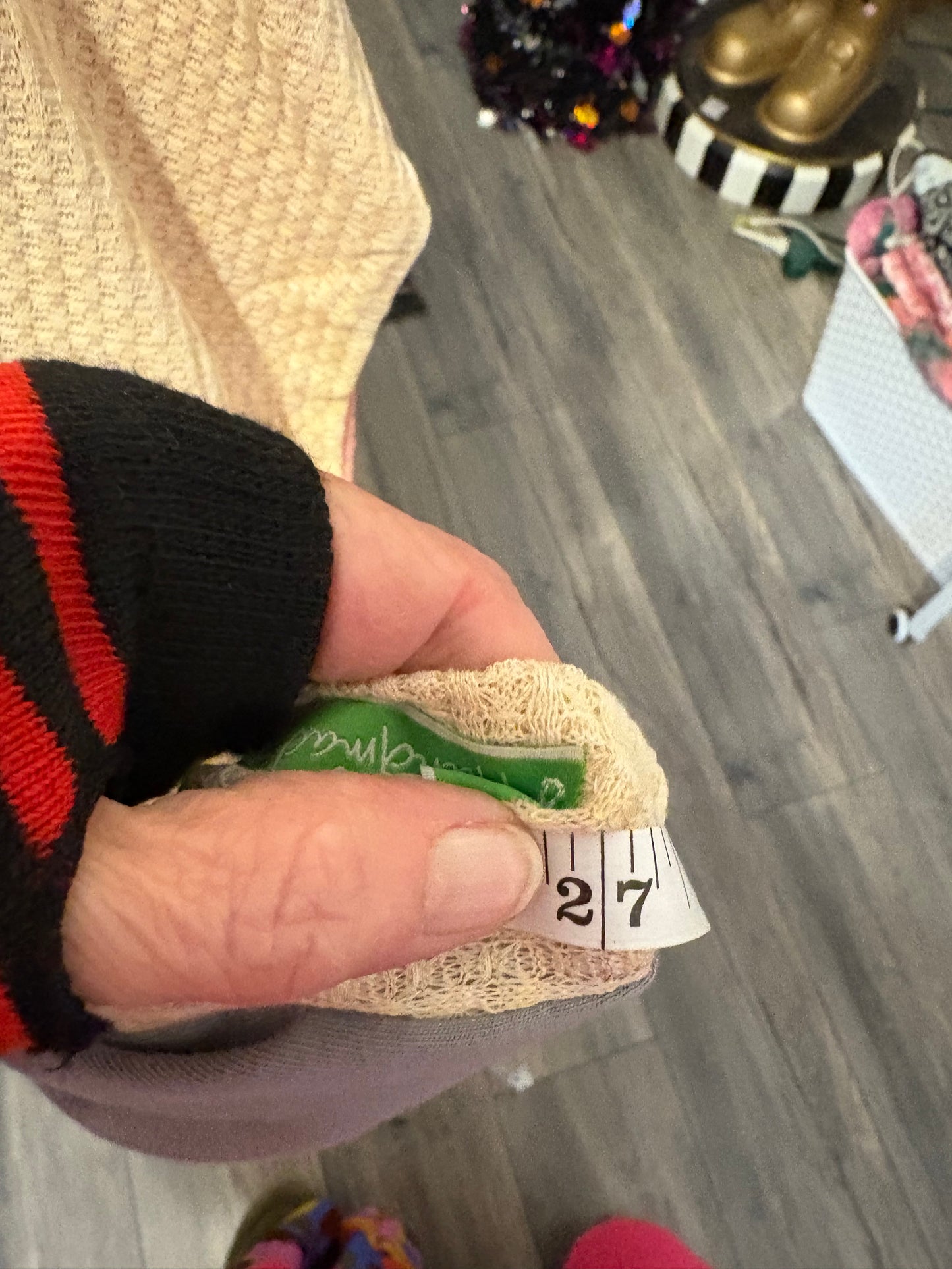 Another One Bites The Dust Upcycled Long Sleeve Knit Tee One Size Fits a Small to XL