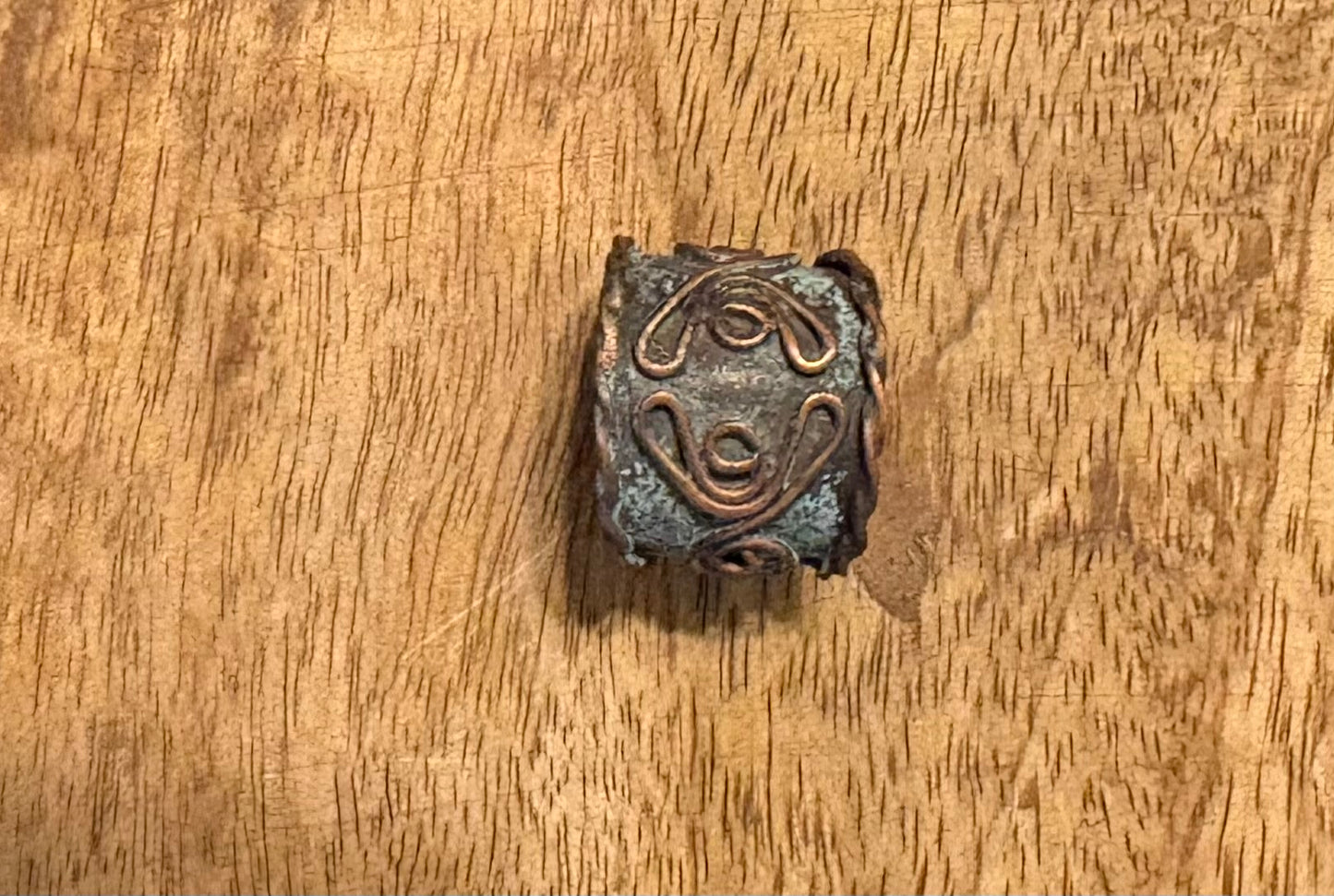 Vintage Copper Patina Rings
