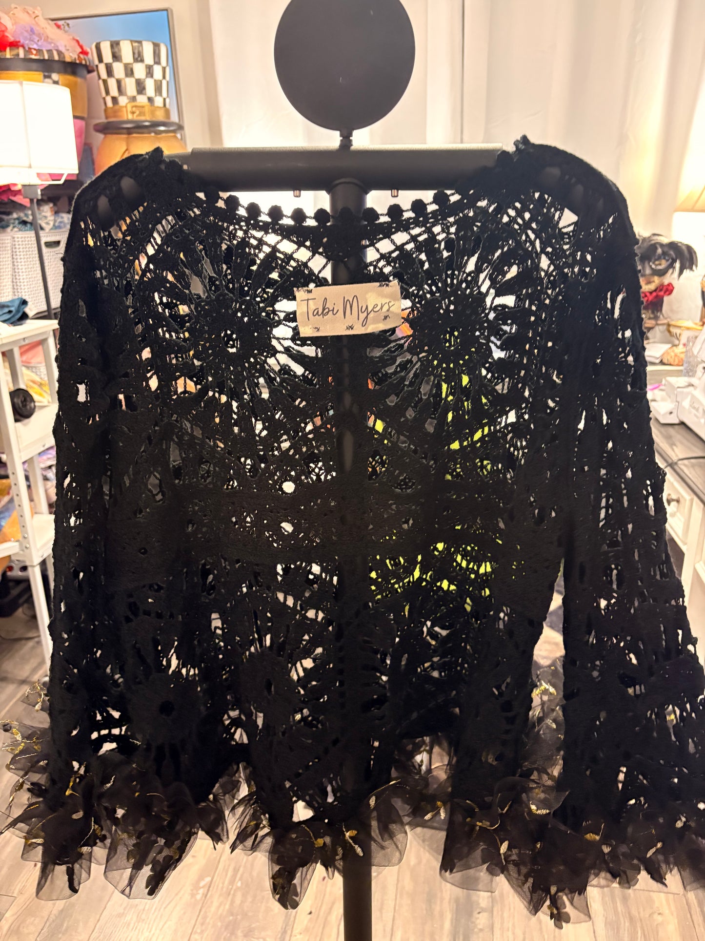 Black Swan Upcycled Ballerina Sweater One Size Fits a Small to XXL (4-16)