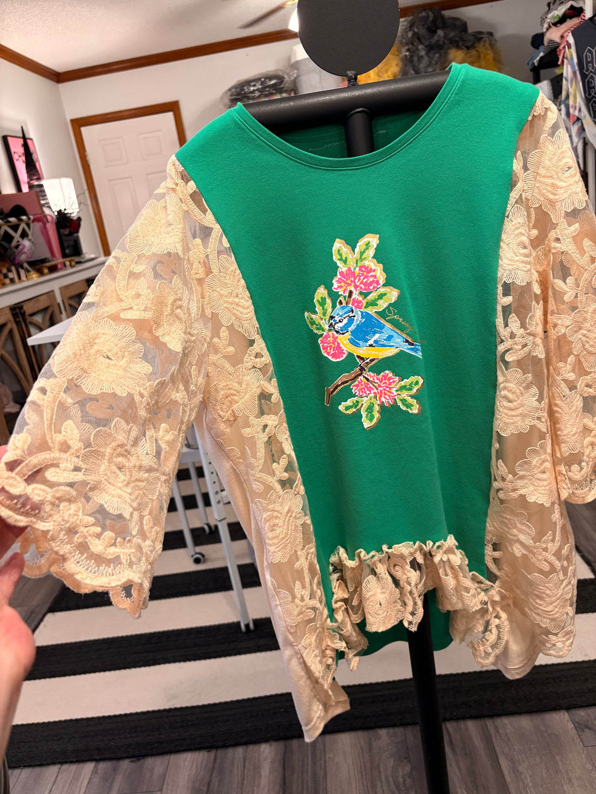 Lacey Glam Tee One Size Fits a Small to XXL