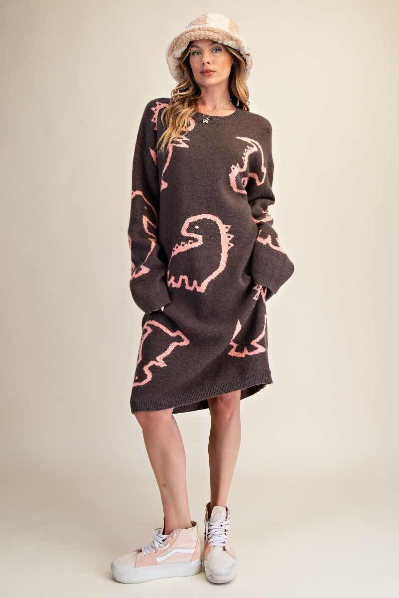 The Dinosaur Sweater Dress
