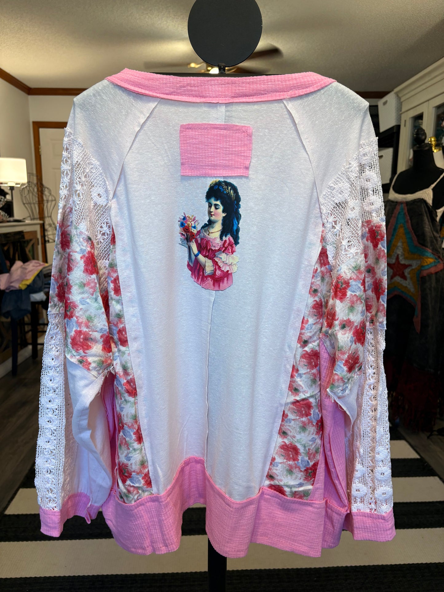 Victoria “Junk” Tee One Size Fits a Large to 3X Oversized