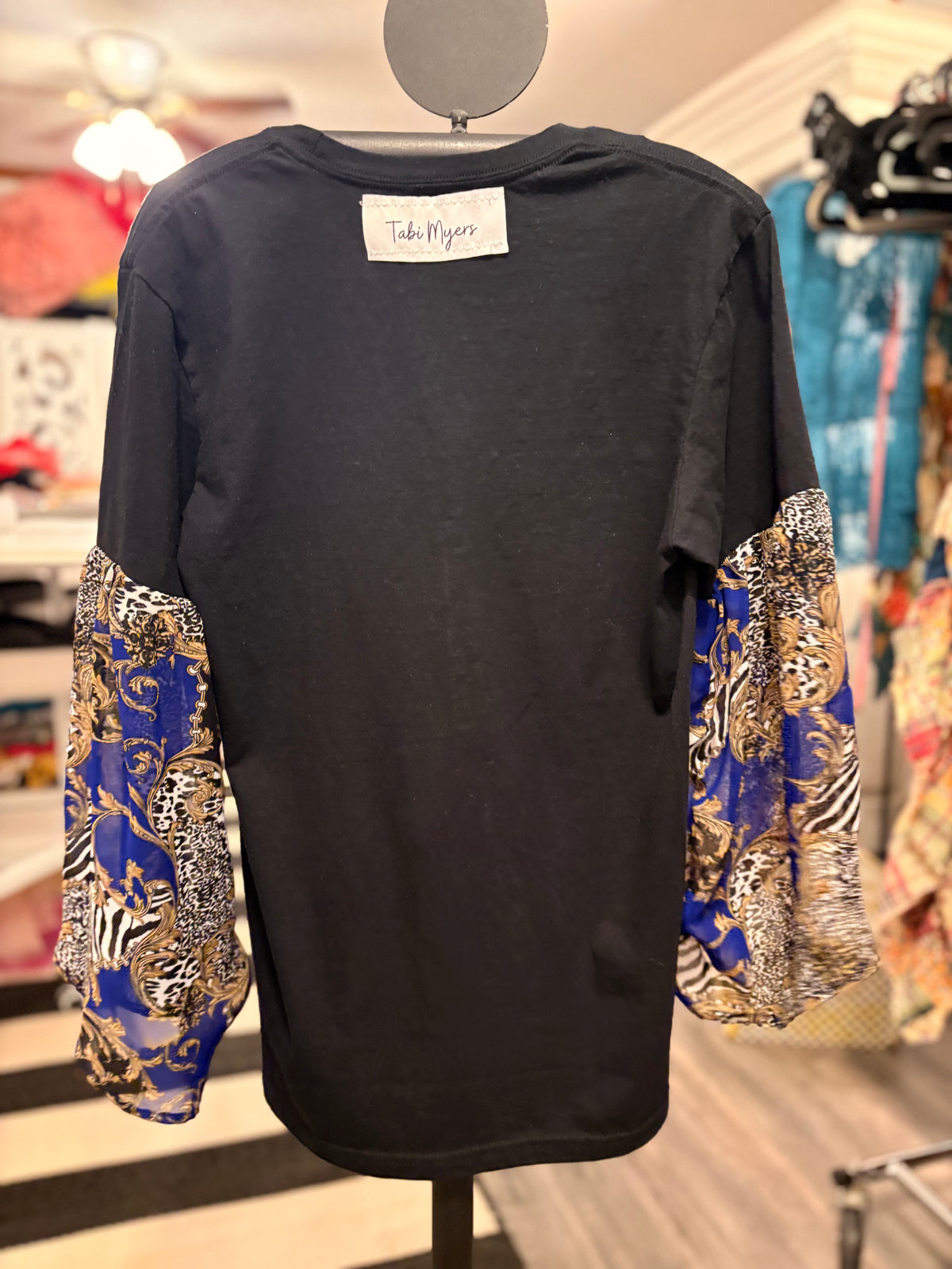 Let’s Rock Upcycled Glam Tee One Size fits a XS-Small