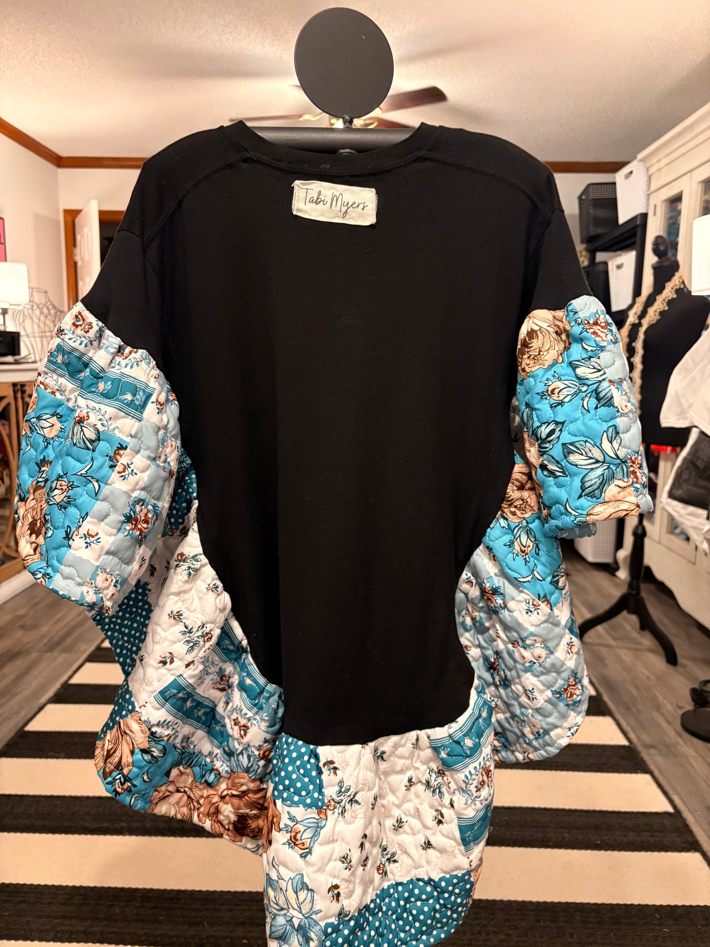 Elvis Quilted Rock Angel Poncho One Size Fits a Medium to XXL Oversized