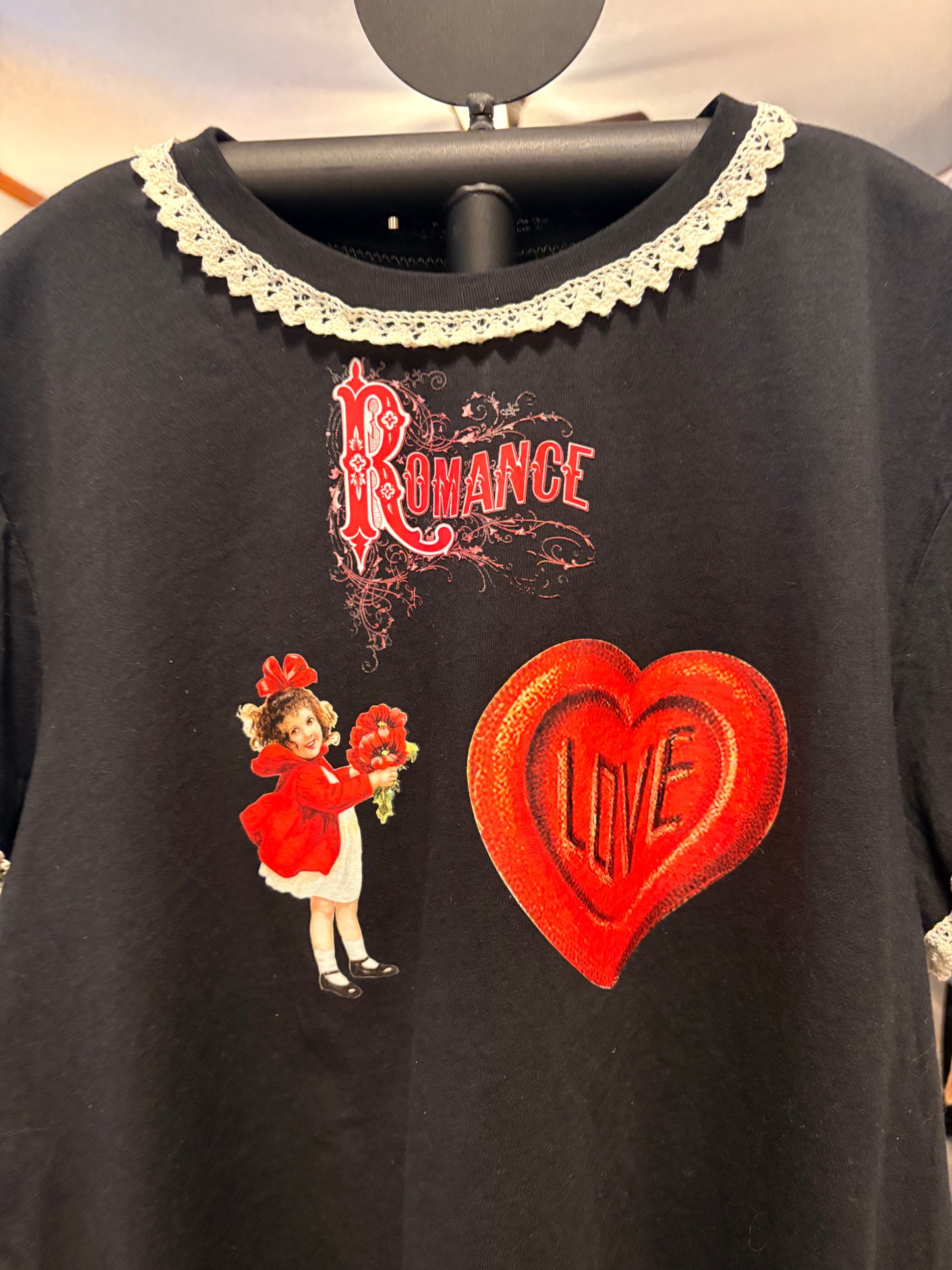 Love and Romance “Junk” Tee One Size Fits a Large to 2X