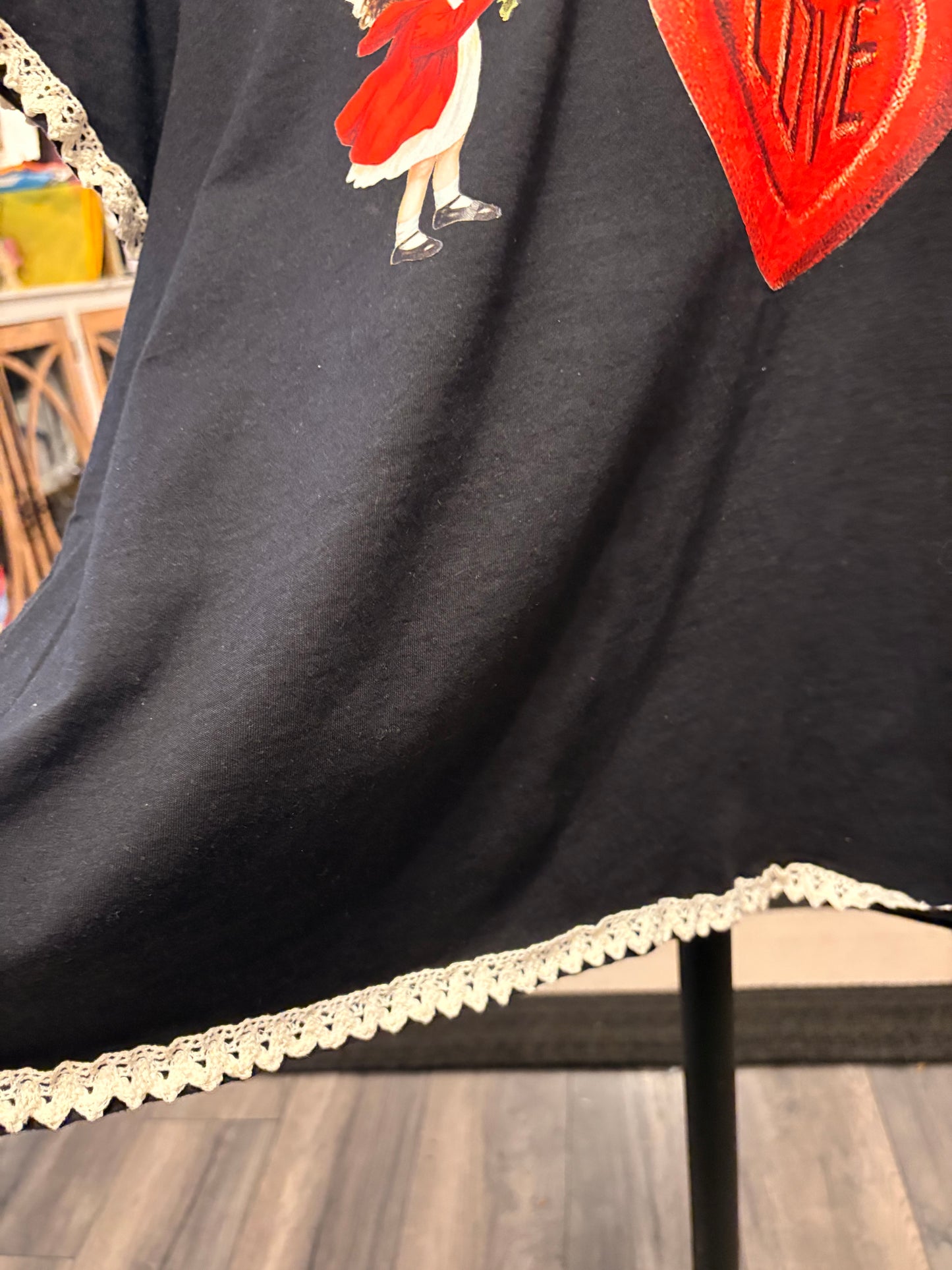 Love and Romance “Junk” Tee One Size Fits a Large to 2X