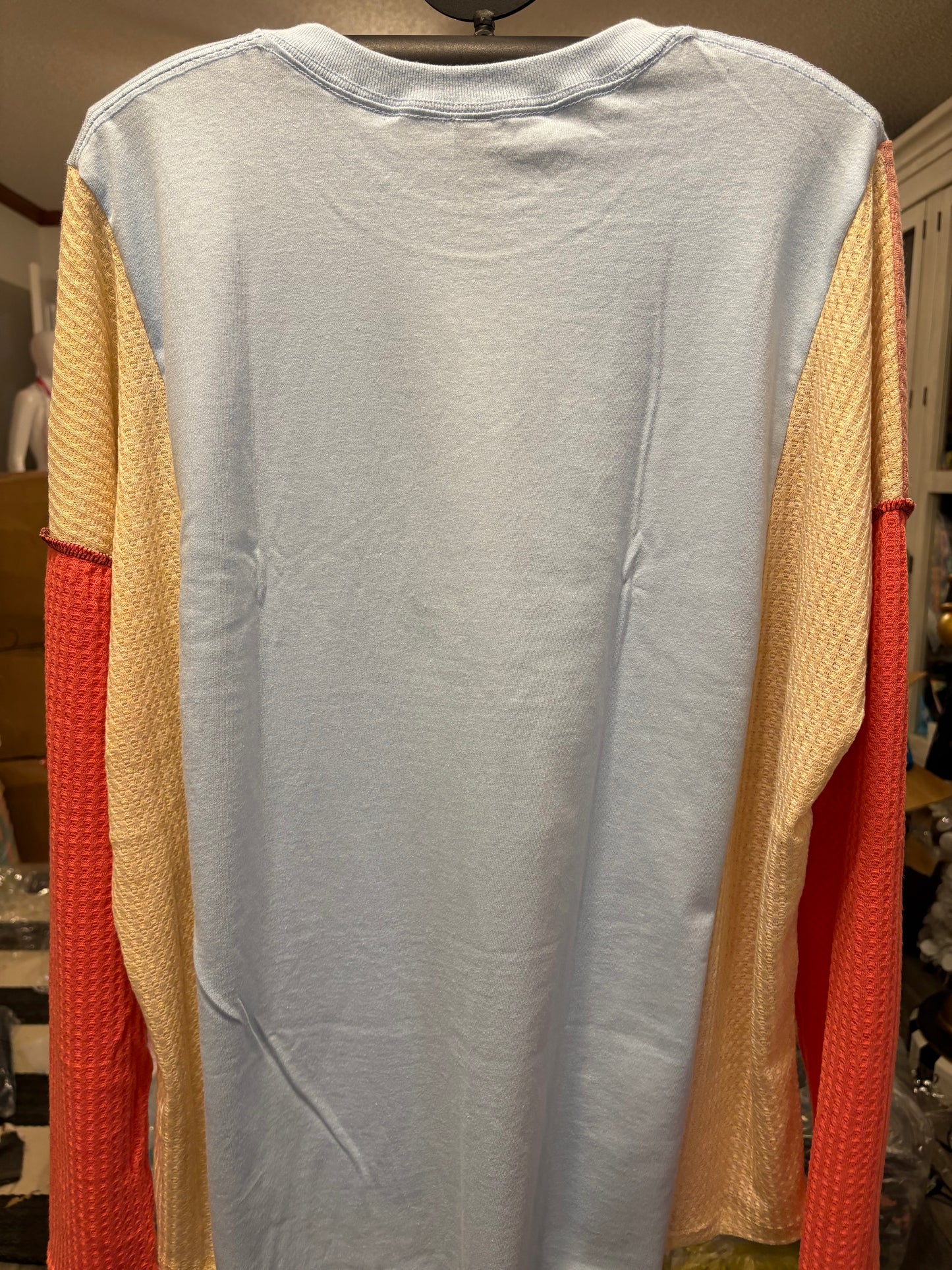 Trusting GOD Upcycled Knit Tee One Size Fits a Small to XXL Oversized