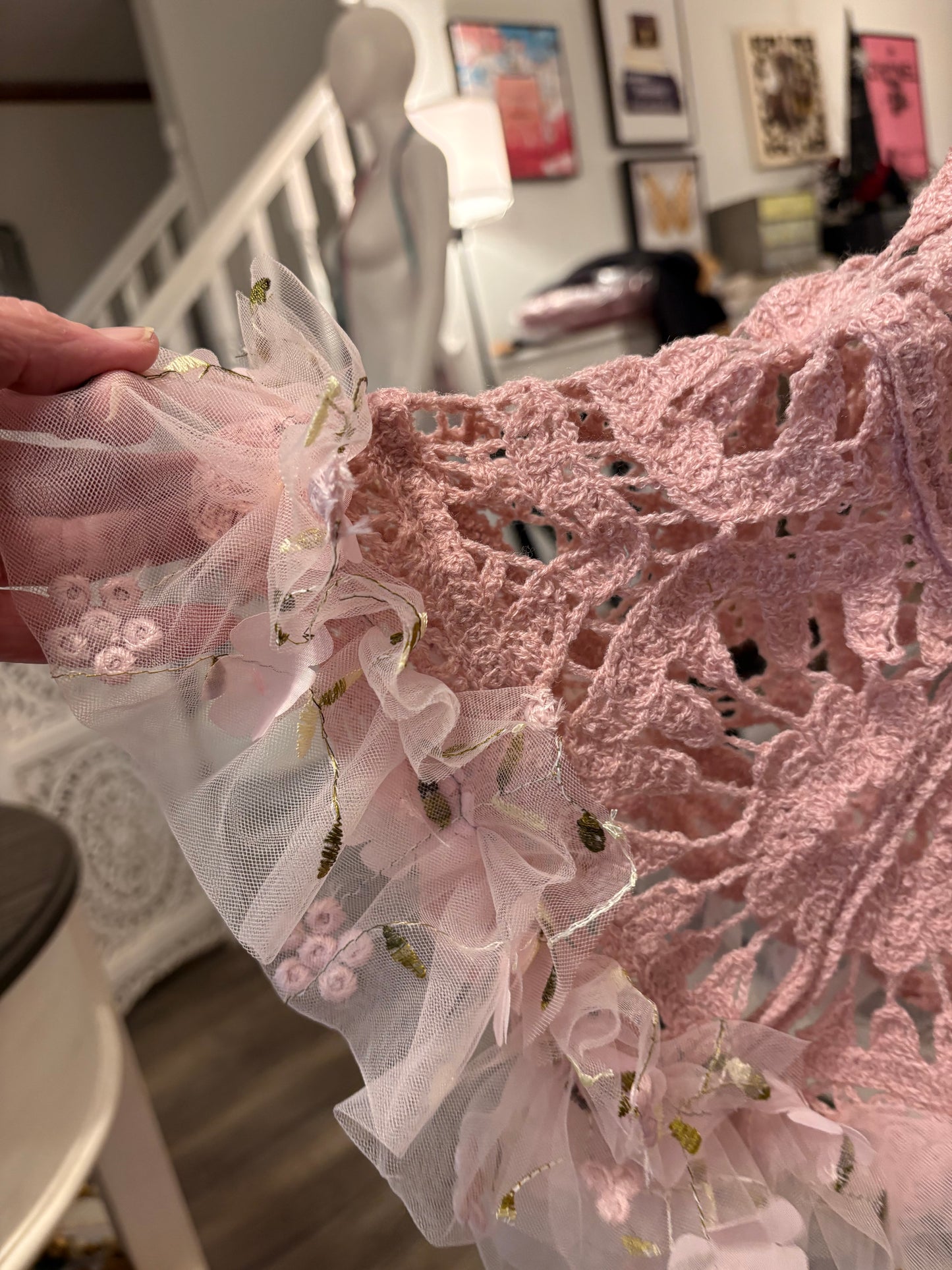 Tiny Dancer Upcycled Ballerina Sweater One Size Fits a Small to XXL (4-16)