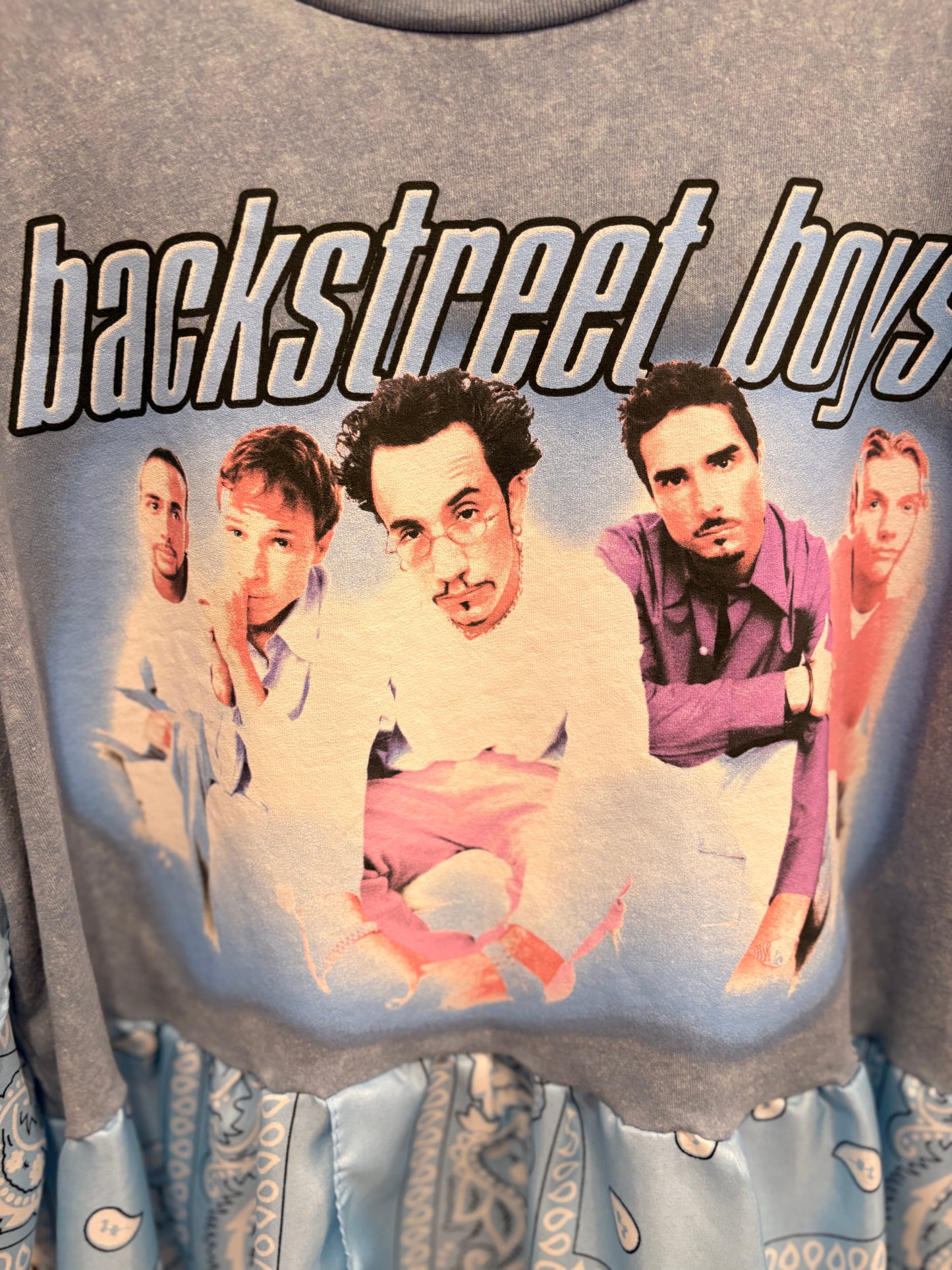 Everybody Bandana Baby Doll Tee Fits a Small to XL
