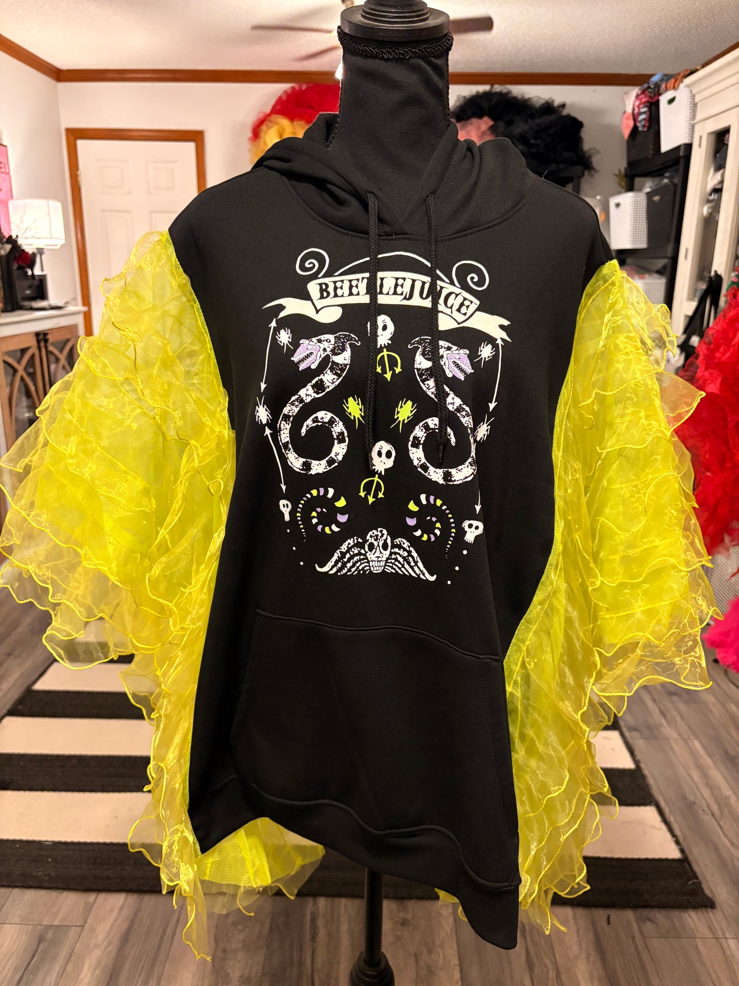 It’s Showtime Rockstar Ruffle Top One Size Fits a Small to 3X