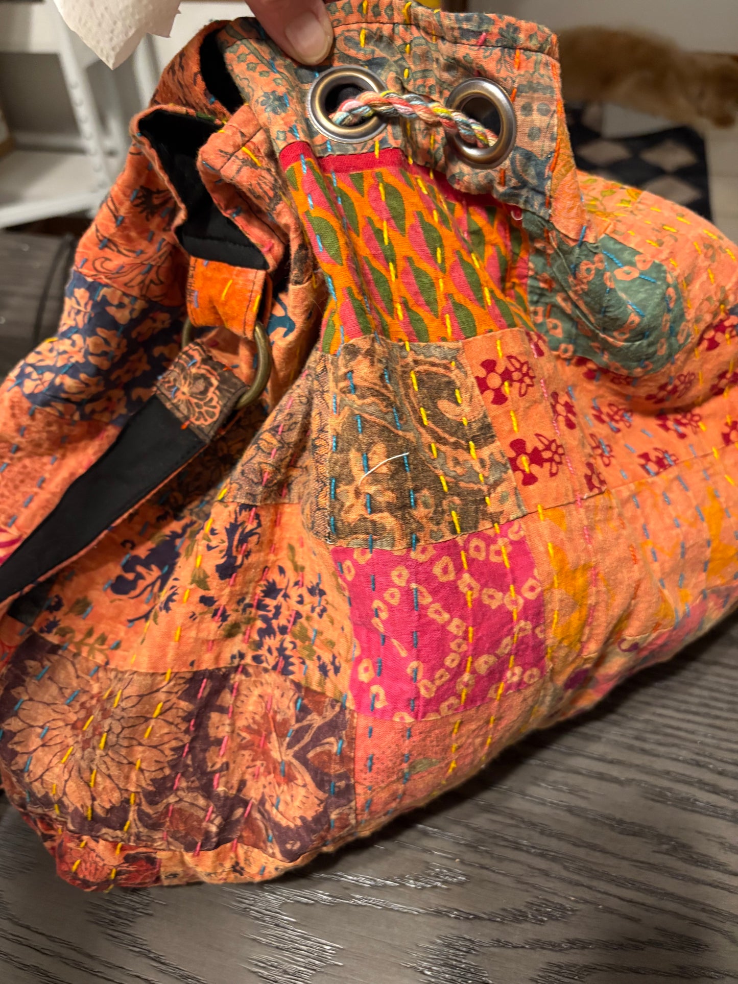 Boho Blooms Bag - Pink