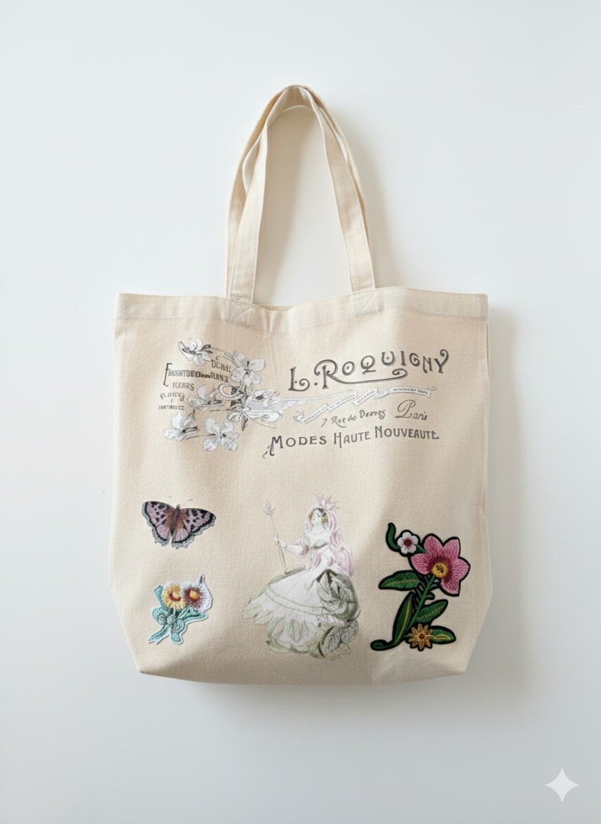 Dreaming of Paris Junk Tote