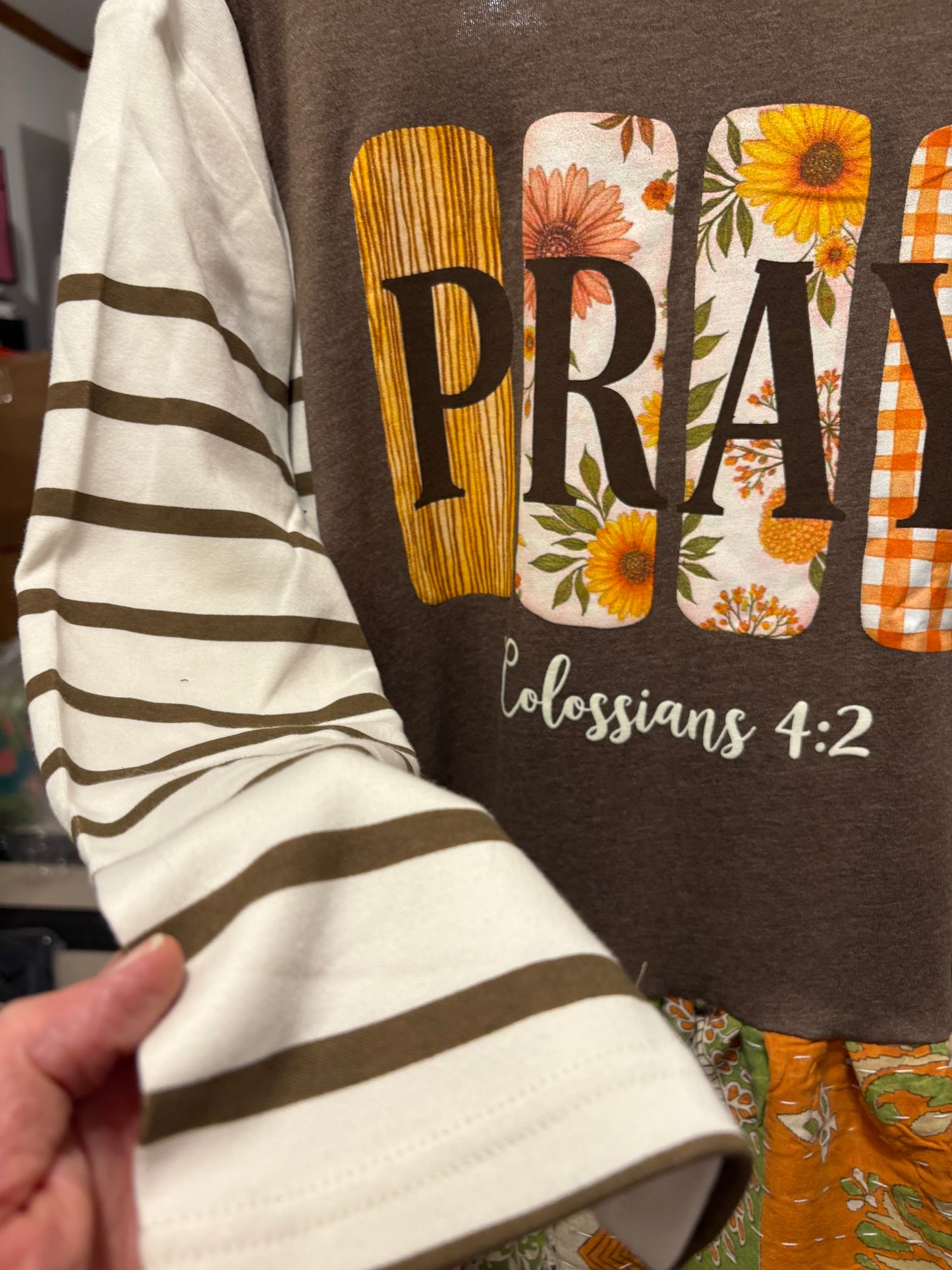 Pray Upcycled Vintage Kantha Doll Baby One Size Fits Most Size 6-16