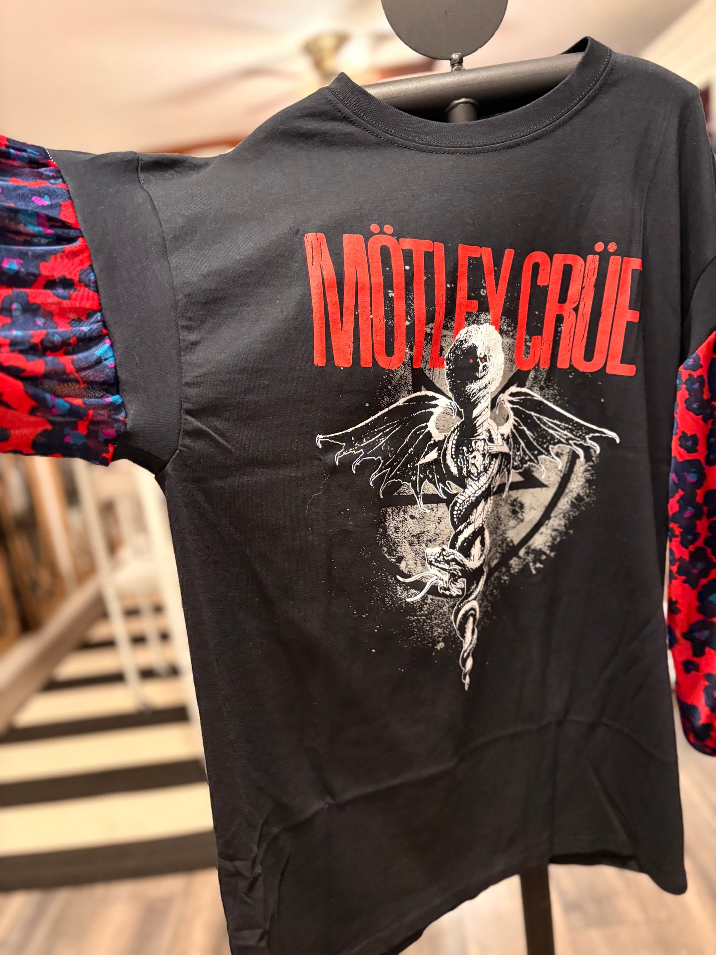 The Crue Upcycled Glam Tee One Size fits a Small to Large