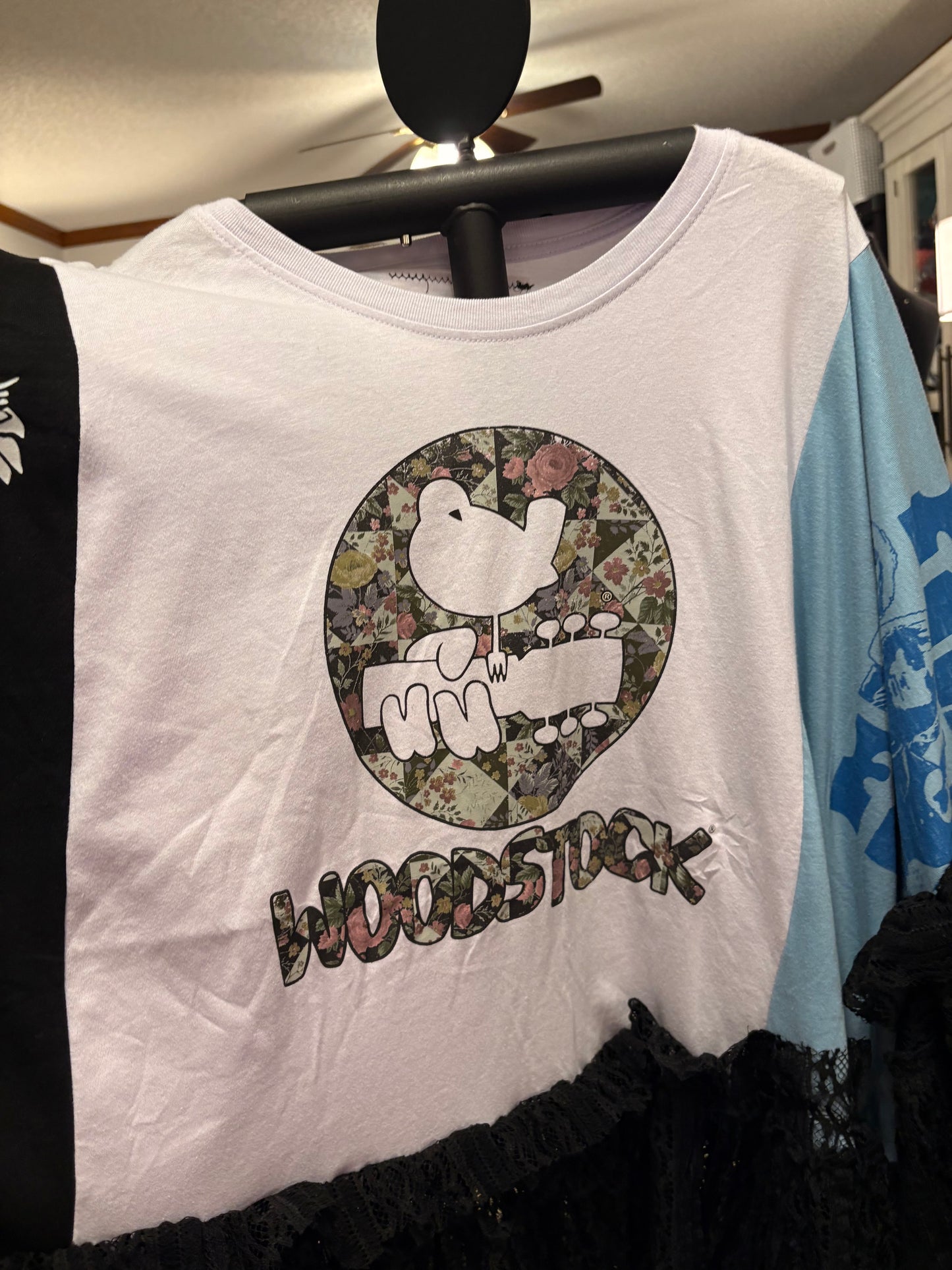 The Festival Upcycled Rockstar Fairytale Top One Size Fits a Small to 3X Super Oversized!