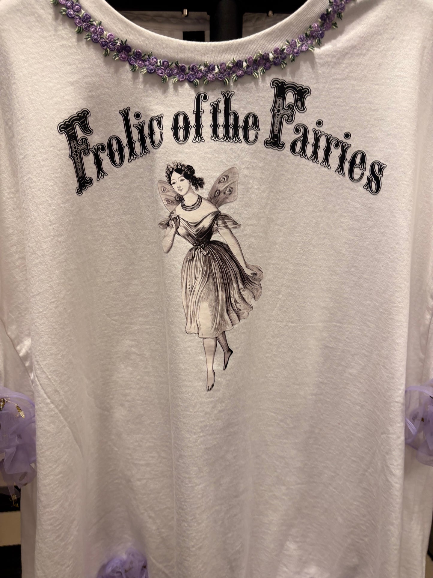 Frolic of the Fairies “Junk” Tee One Size Fits a Large to 2X Oversized