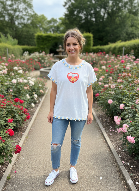 Life Would Be Rosy “Junk” Tee One Size Fits a Small to Large