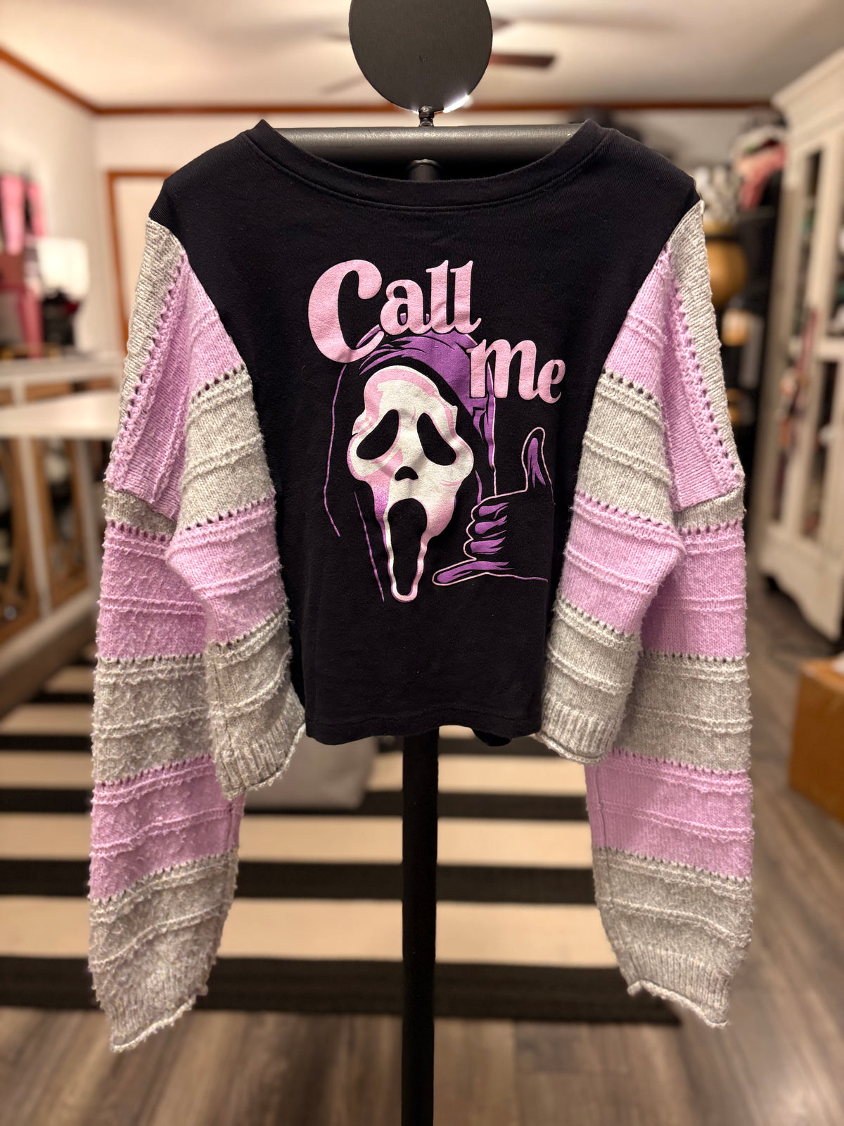 Call Me Glam Sweater Tee One Size Fits a Small to Large