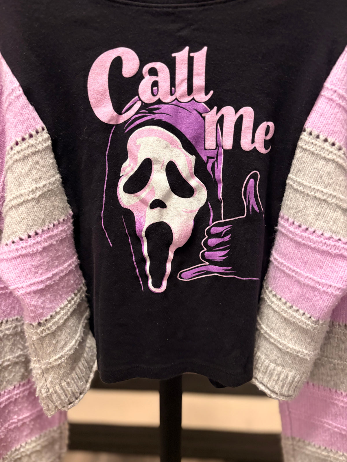 Call Me Glam Sweater Tee One Size Fits a Small to Large