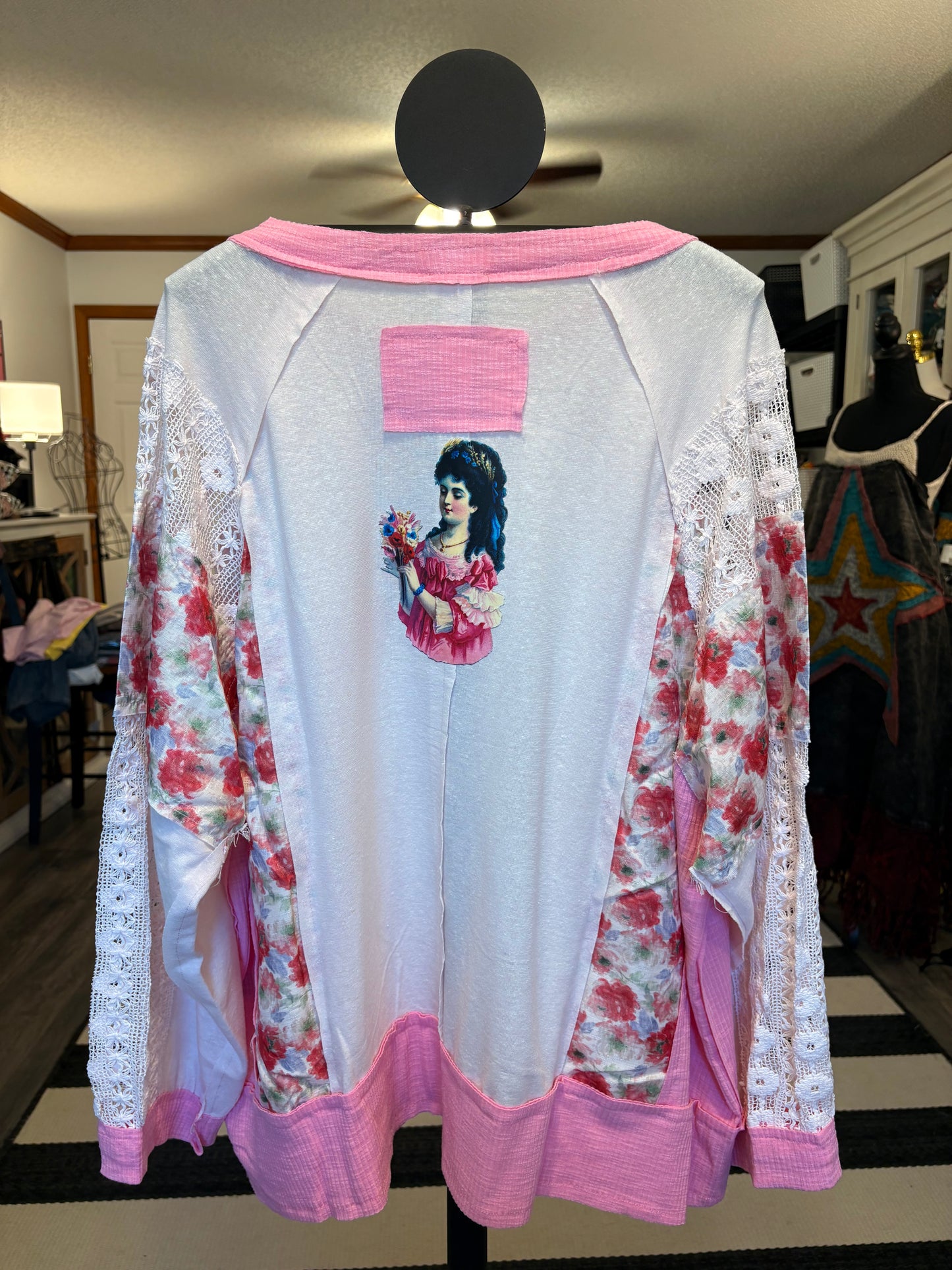 Victoria “Junk” Tee One Size Fits a Large to 3X Oversized