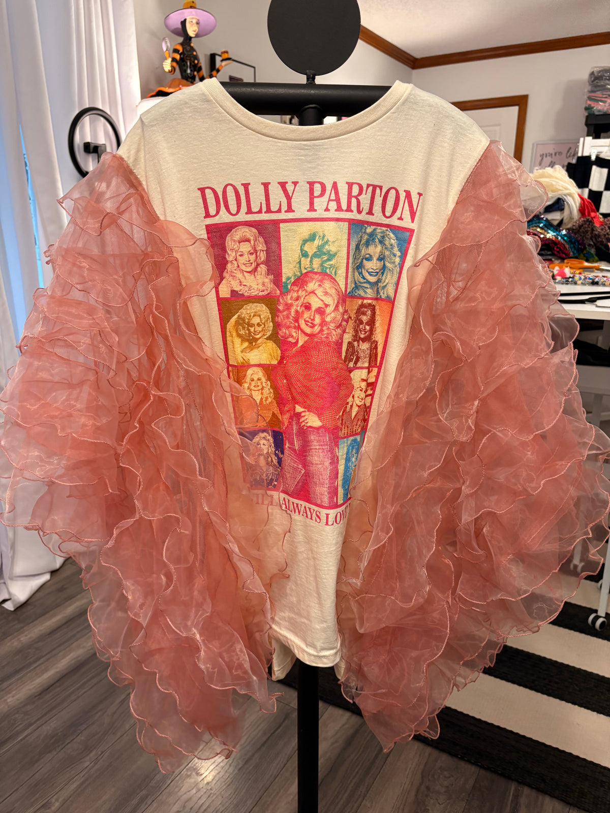 I Will Always Love You Rockstar Tee One Size Fits Small to 3X