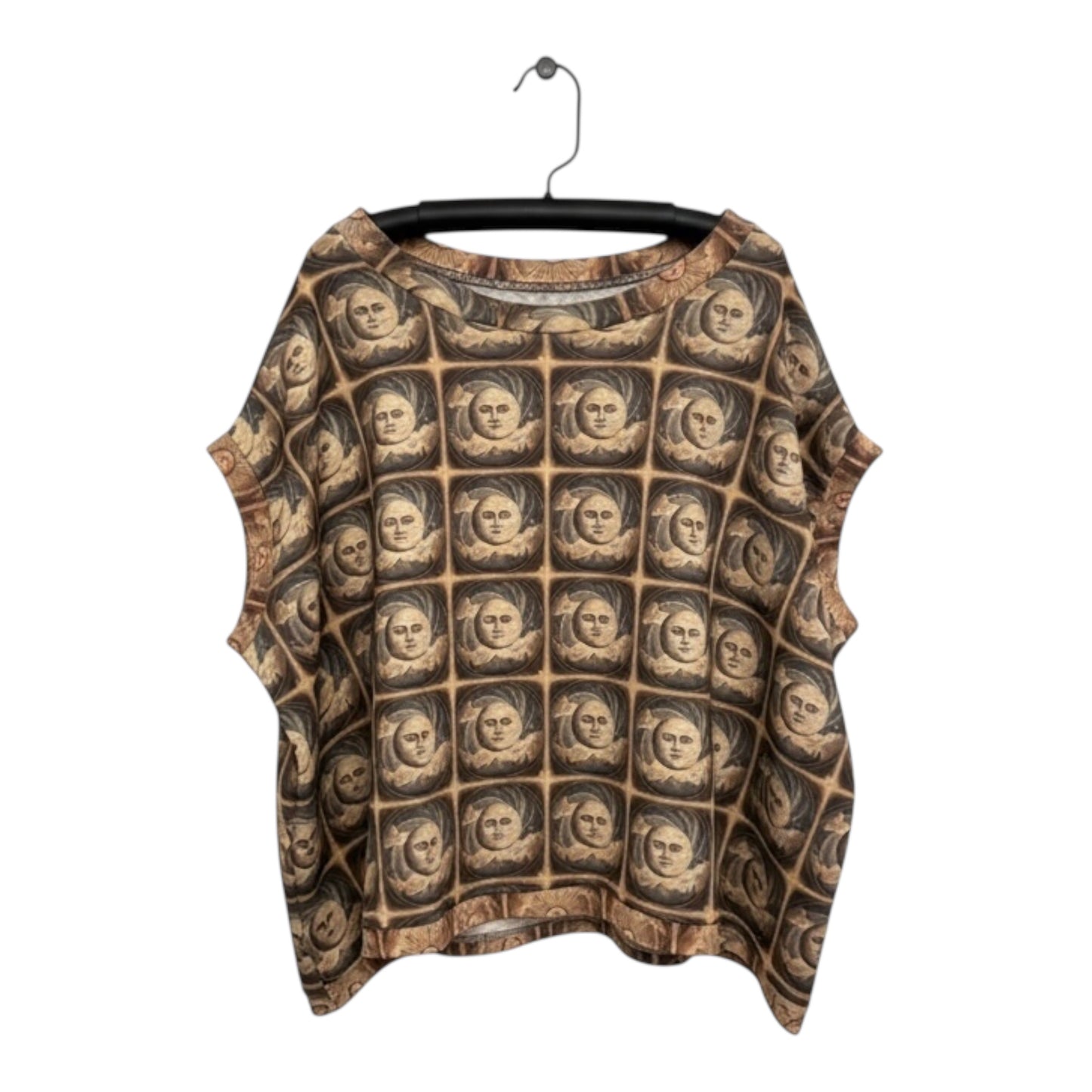 Moon and Stars Handmade Tabi ART Tee One Size Fits a Small to XXL