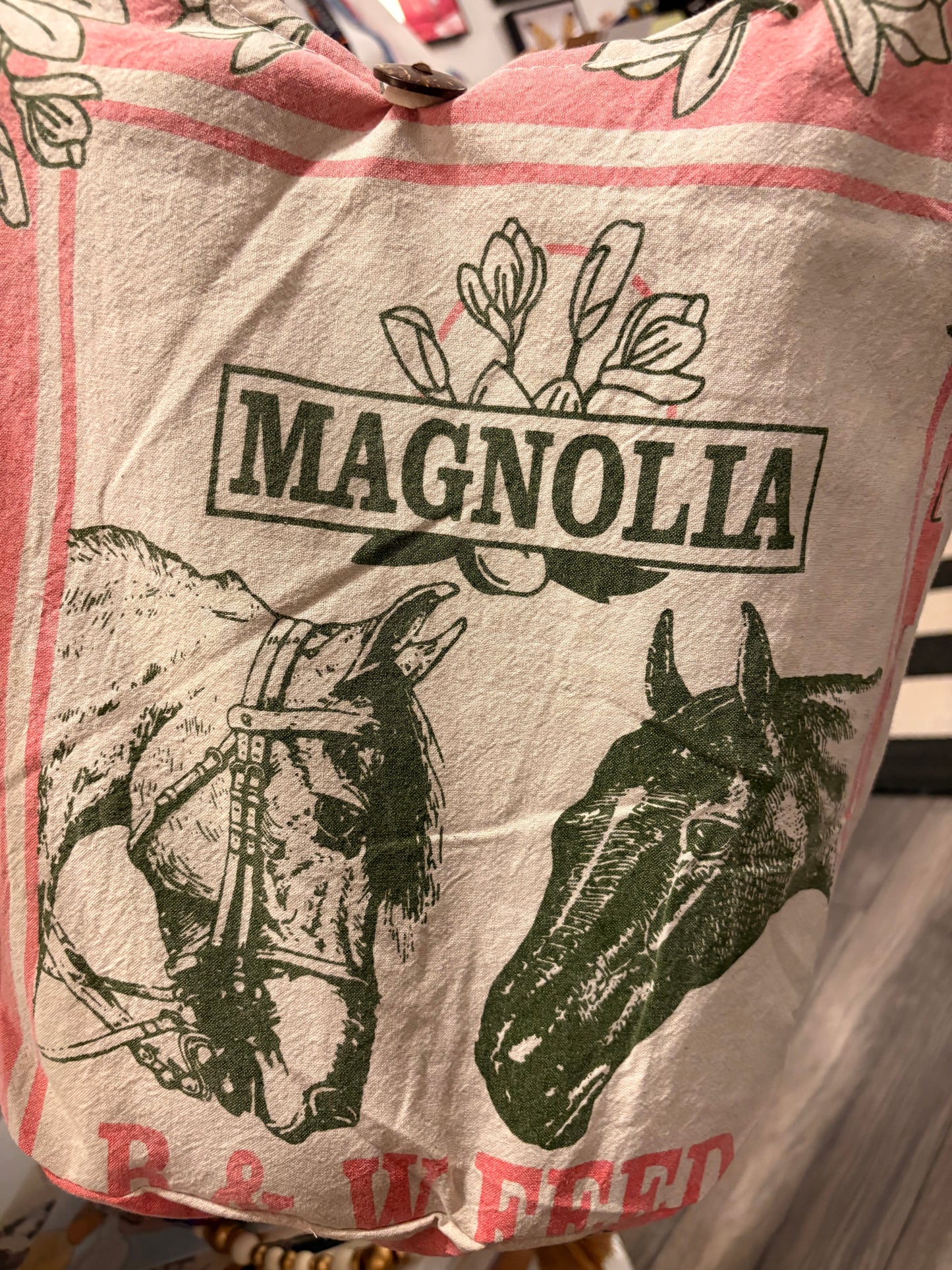 Horse Sling Hobo Bag