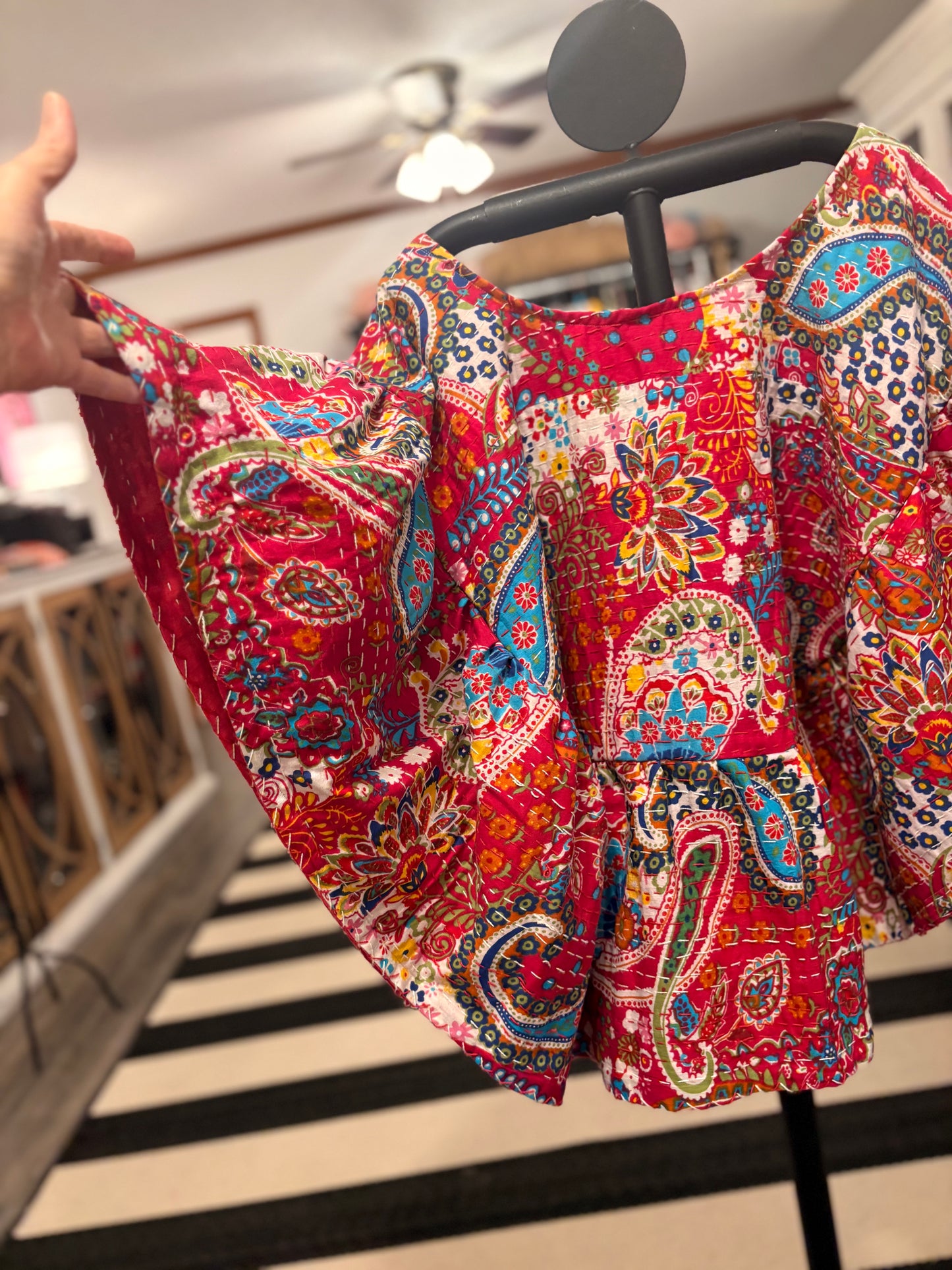 Ellie Kantha Circle Top One Size Fits a Small to 3X