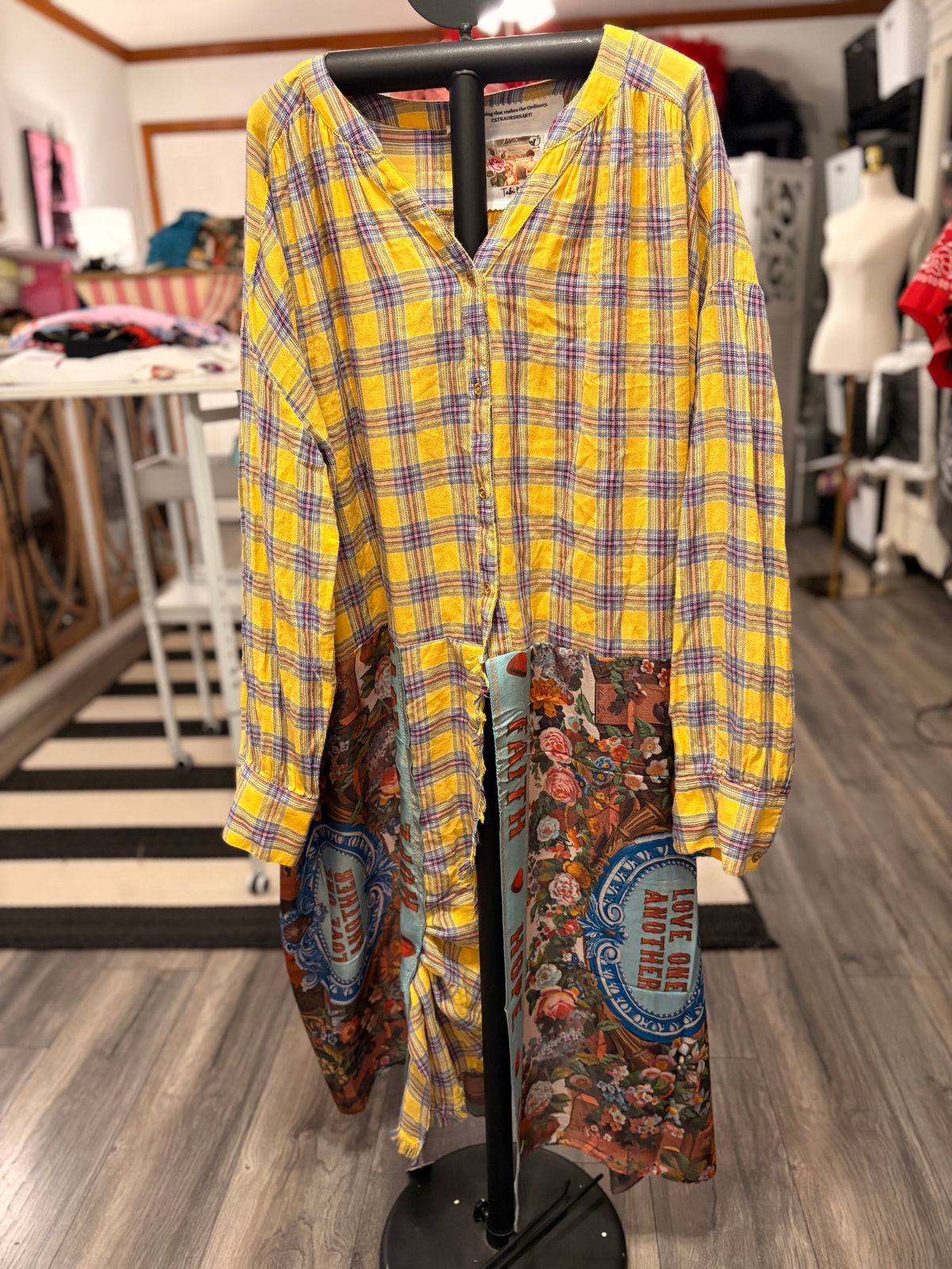 Faith Hope and Love Duster One Size Fits a Large to 3X