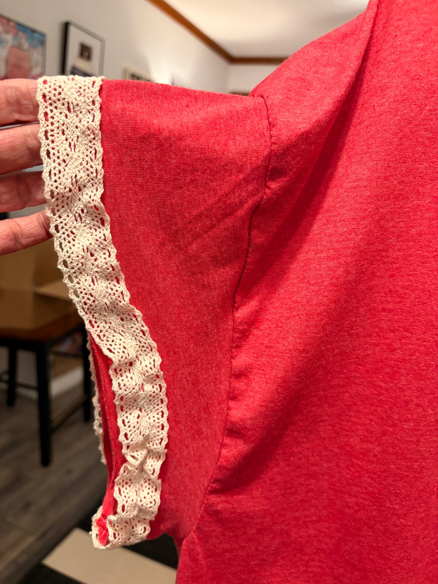 Dance of the Gnomes “Junk” Tee One Size Fits a Large to 2X Oversized