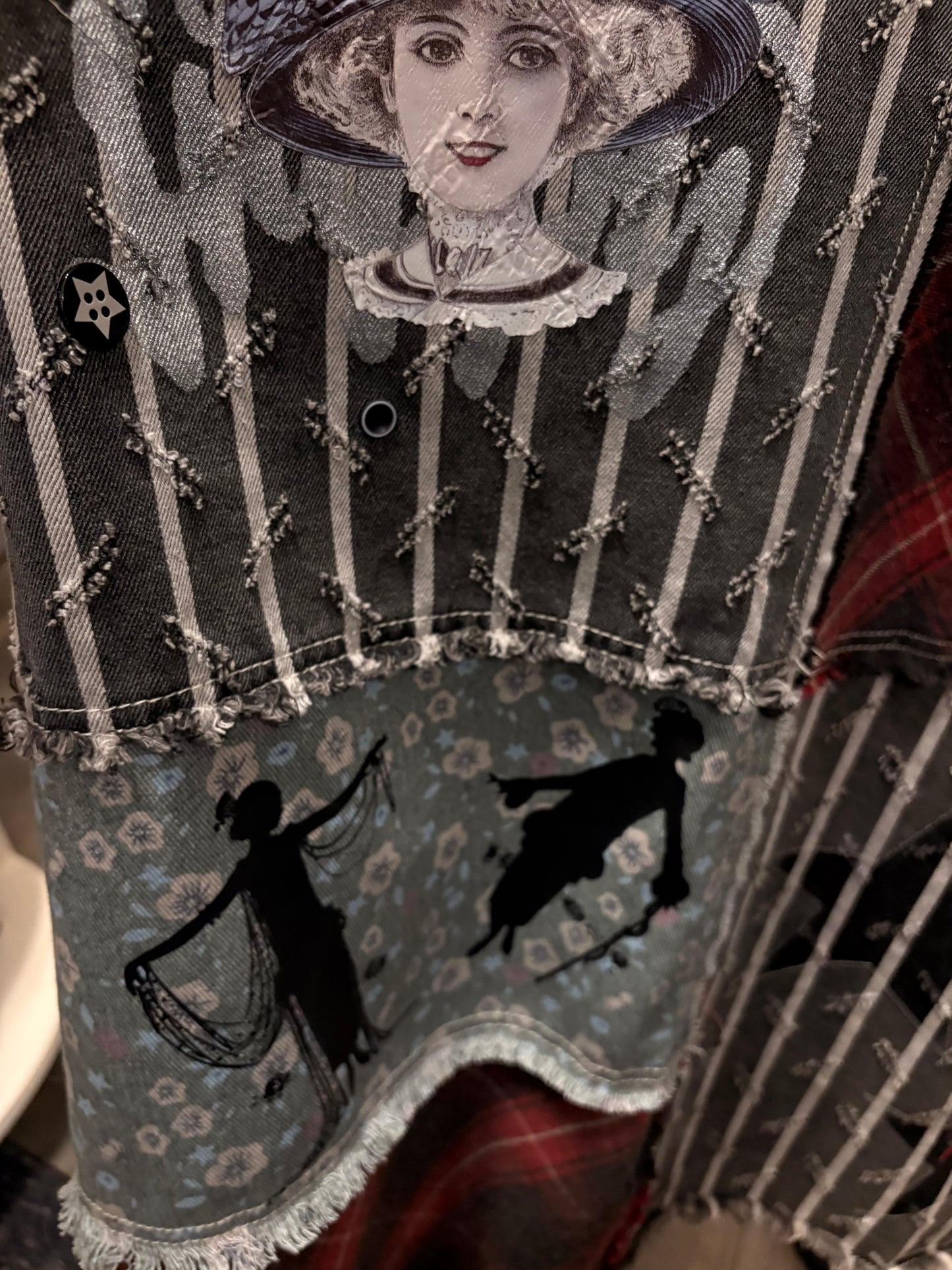 Just Be You Refashioned “Junk” Duster One Size Fits a Small to XL