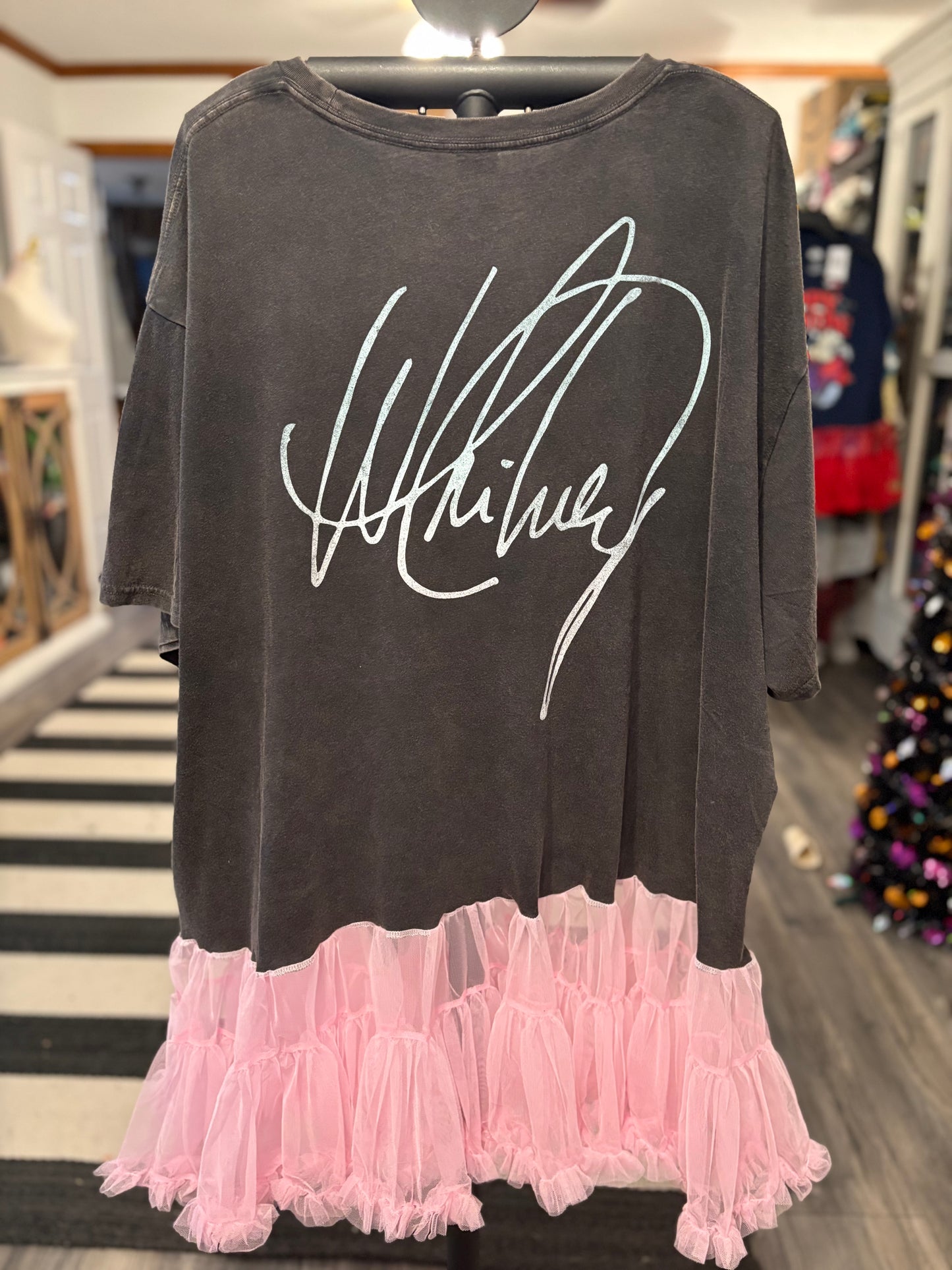 Whitney Rockstar Tutu Tee One Size Fits an XL to 4X