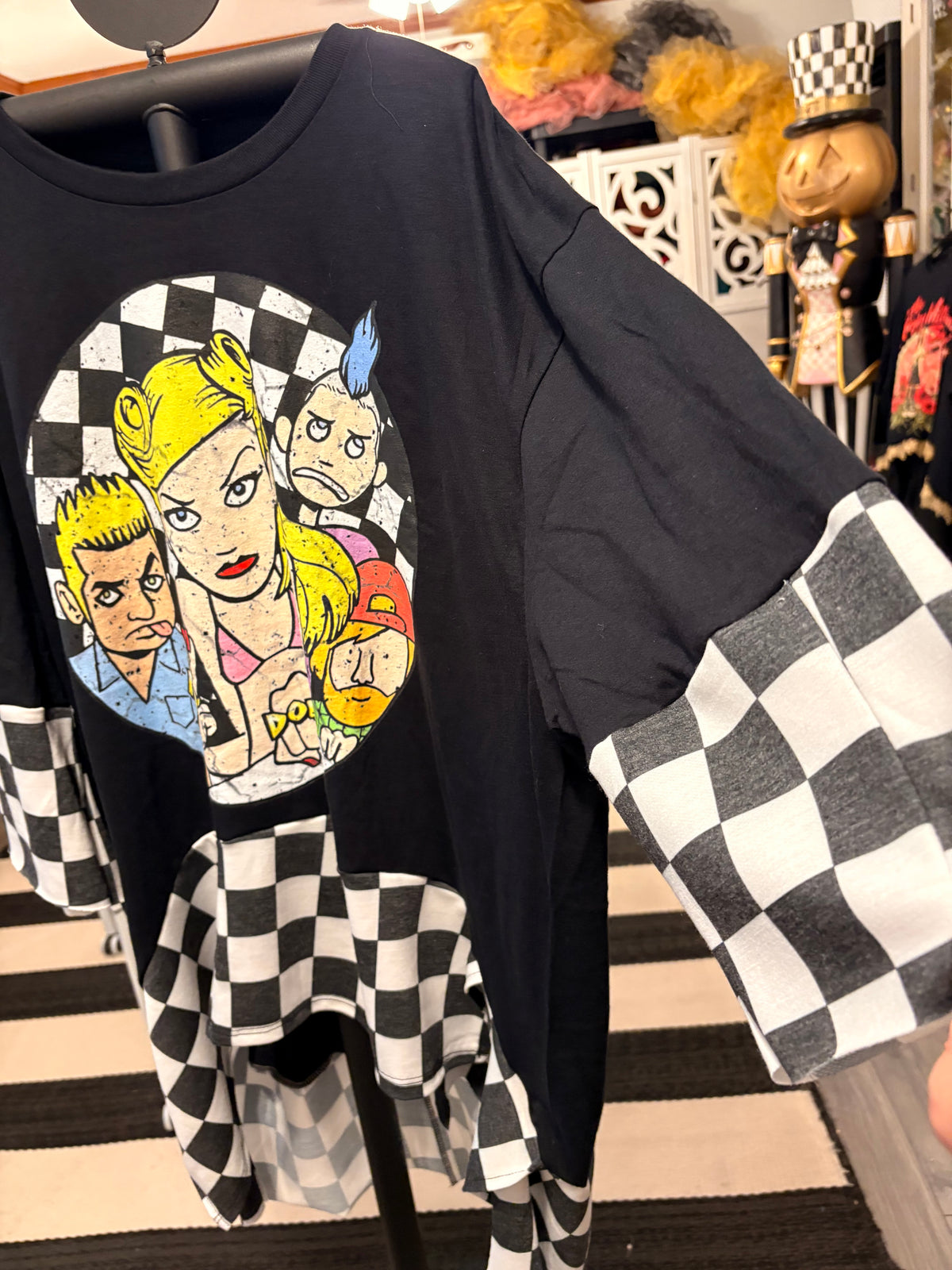 Rock Steady Glam Hi/Lo Tee One Size Fits Small to XL