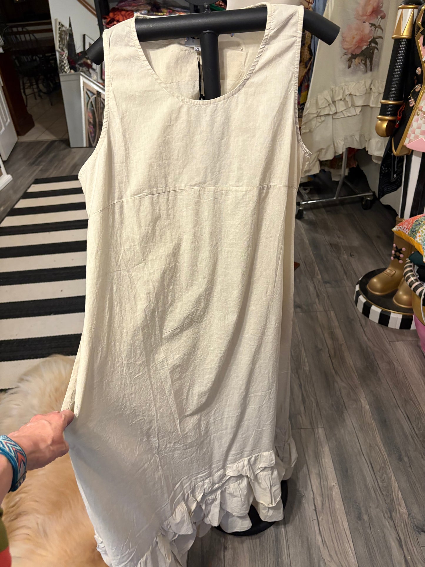 Create Change Slip Dress Parchment : S/M