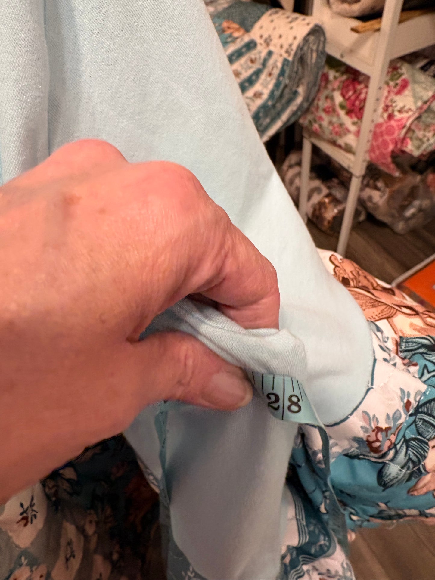 Bohemian Rose Upcycled Quilt Top One Size Fits Large to 3X Oversized!