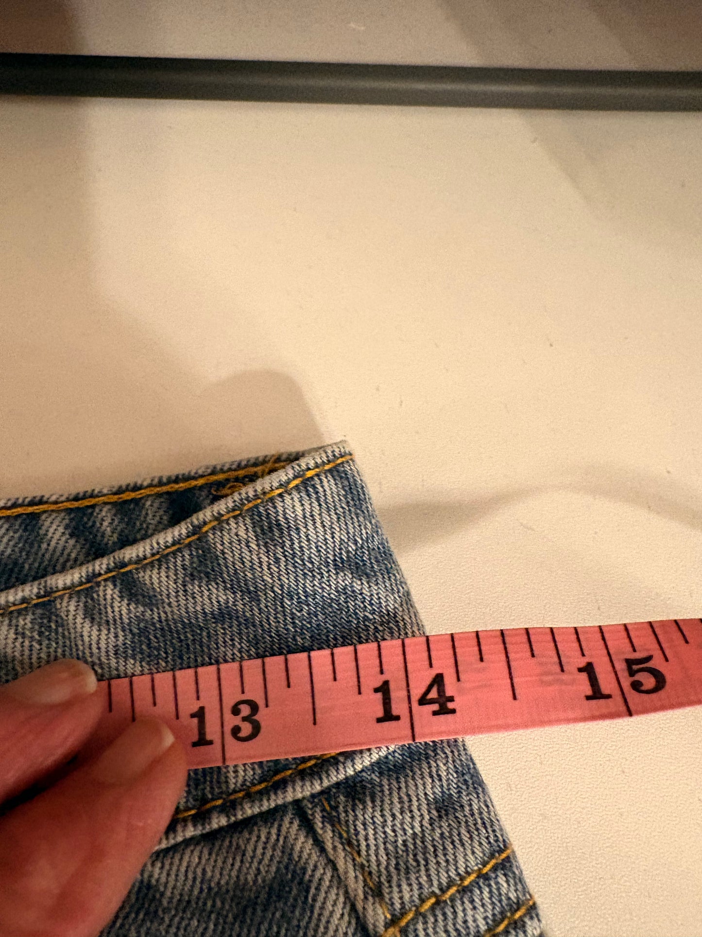 Blaire Refashioned Junk Jean Cargo Pants Size Small 2/4