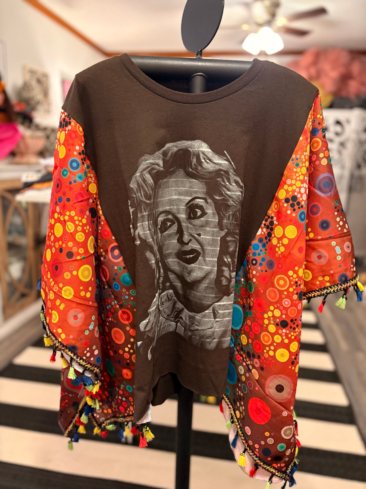 Baby Jane Tassel Poncho One Size Fits a Small to Large