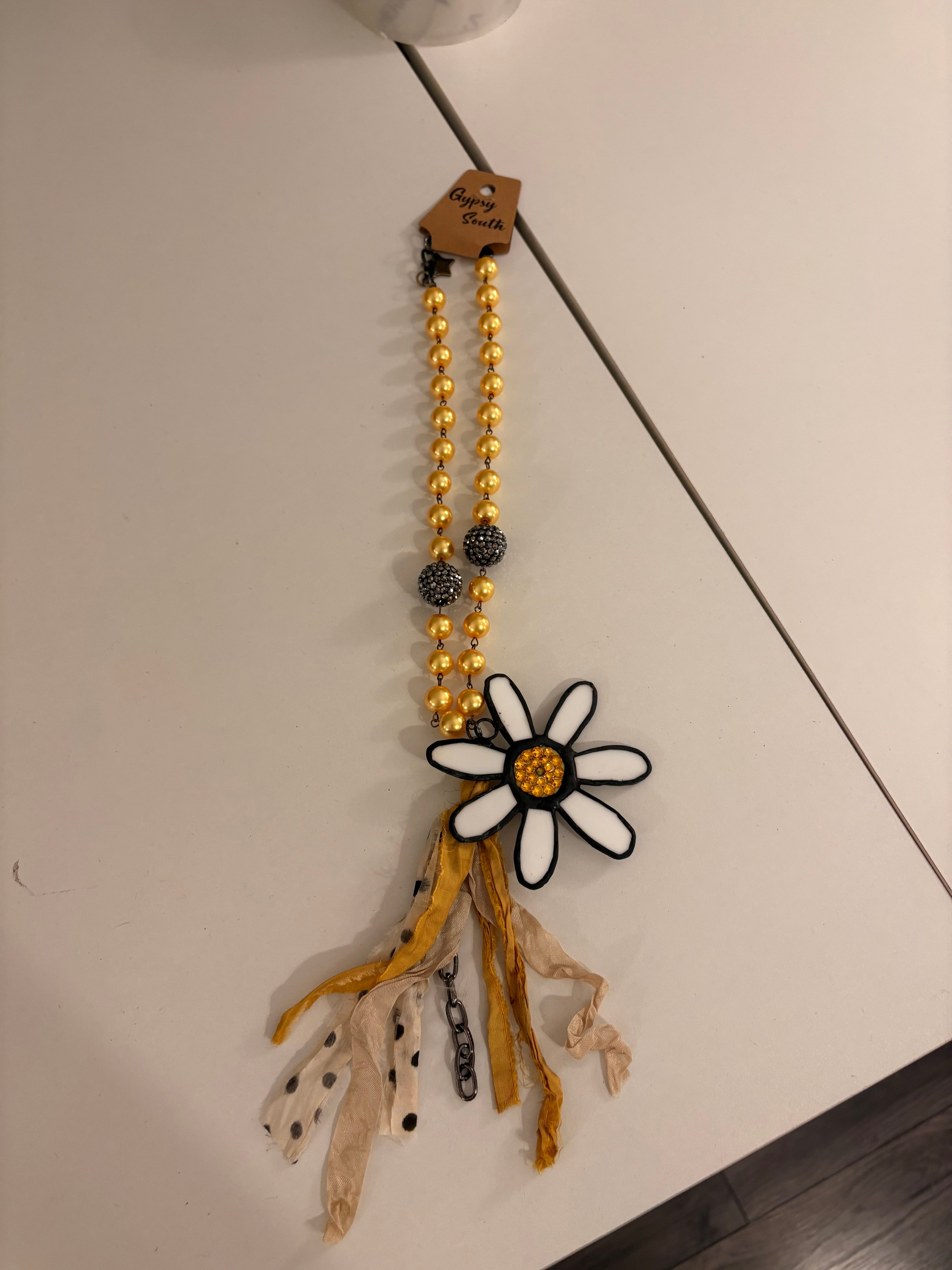 Daisy Stain Glass Necklace – Tabi Myers