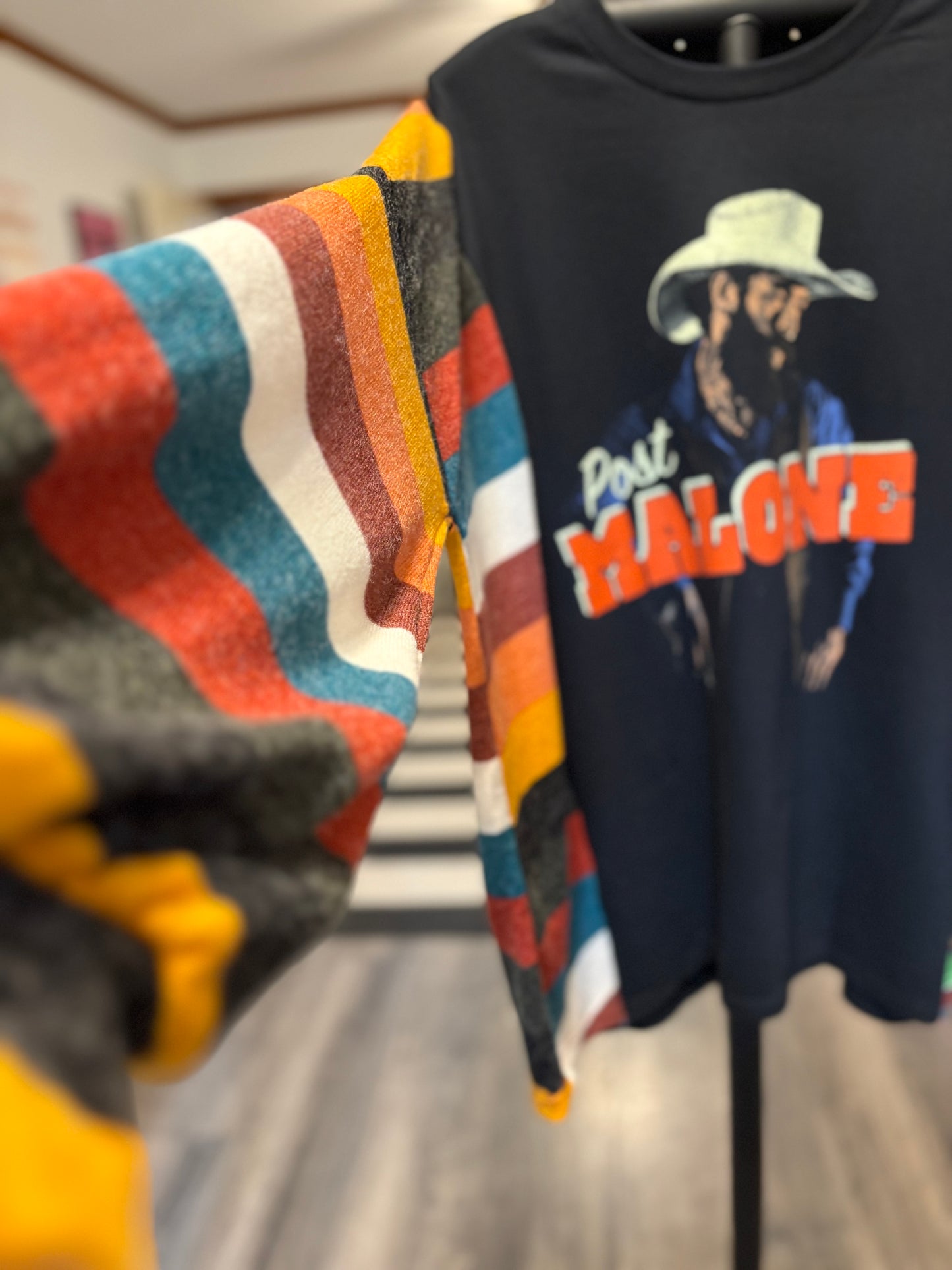 Post Malone Upcycled Tee One Size Fits a Small to XXL