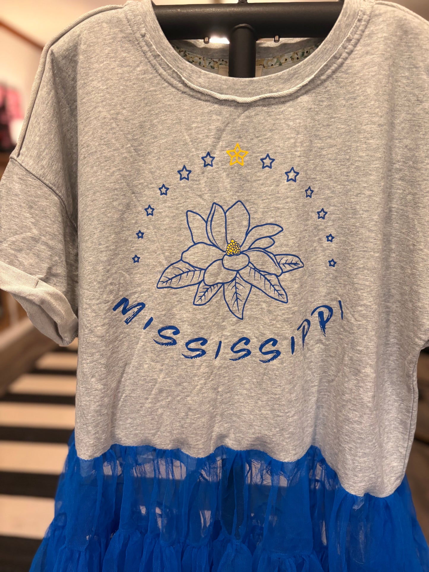 Mississippi Girl Upcycled Rockstar Dress One Size Fits a Small to XXL