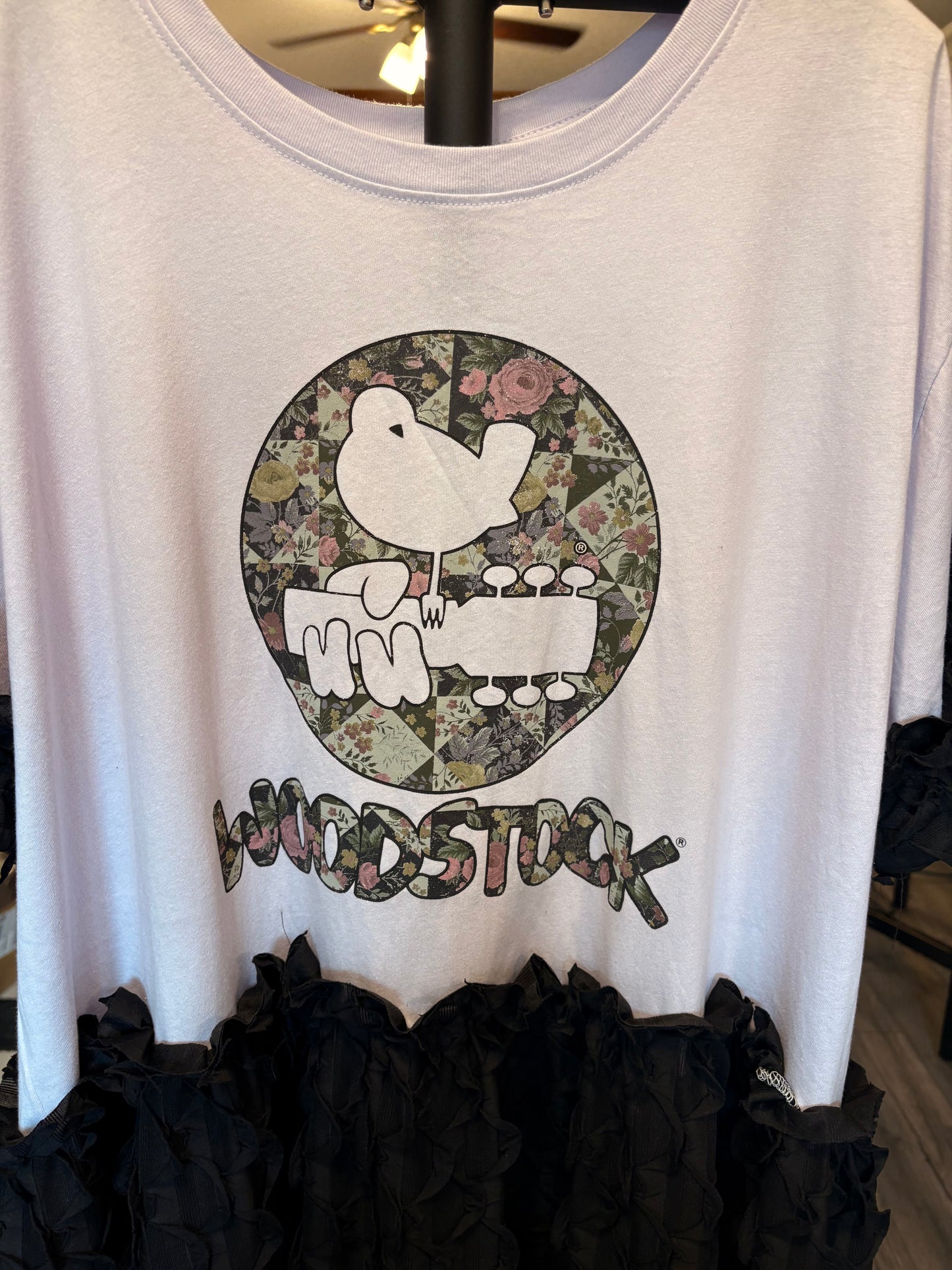 Woodstock Upcycled Rockstar Fairytale Dress One Size Fits an XL to 3X Oversized!