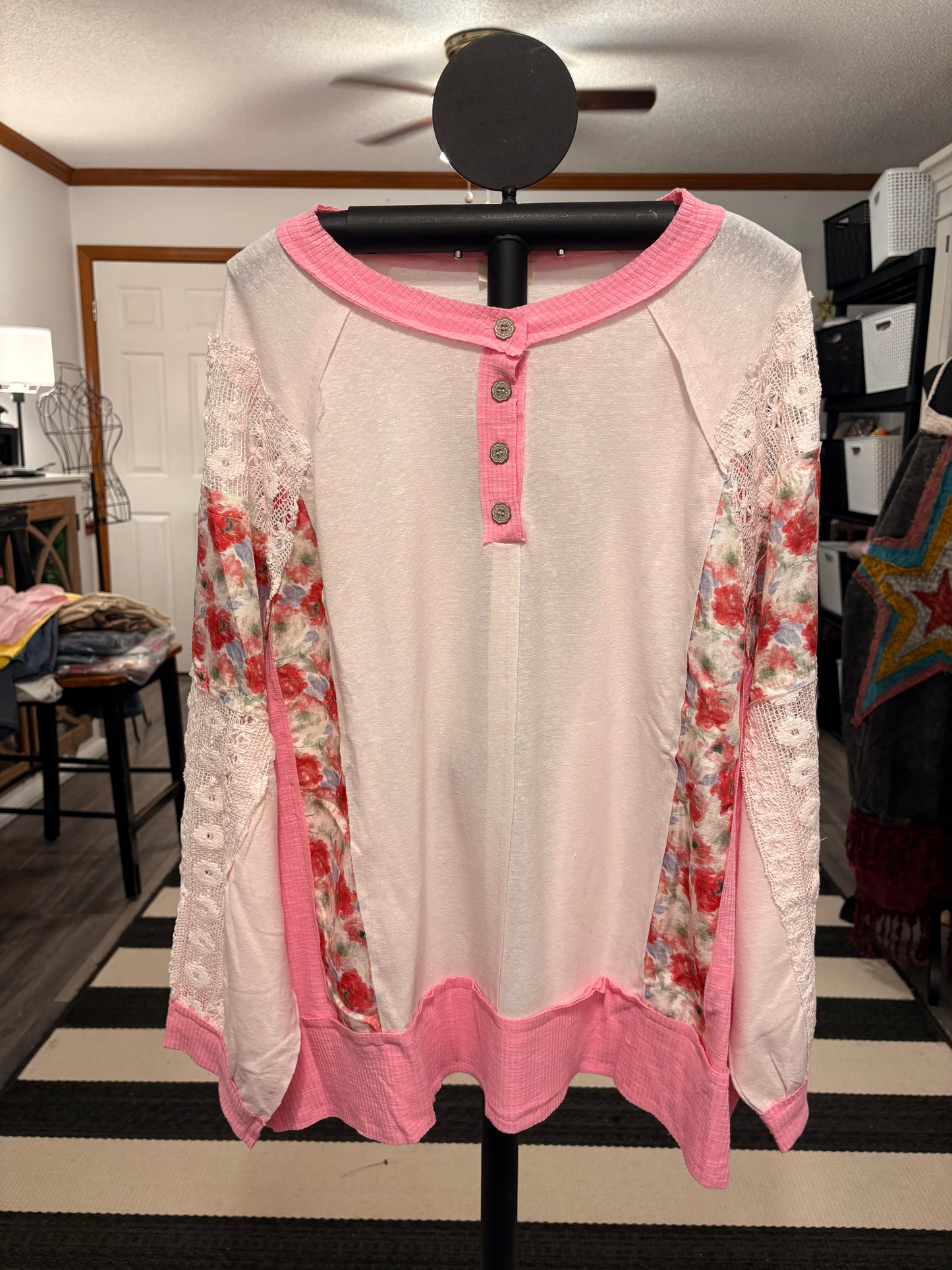 Victoria “Junk” Tee One Size Fits a Large to 3X Oversized