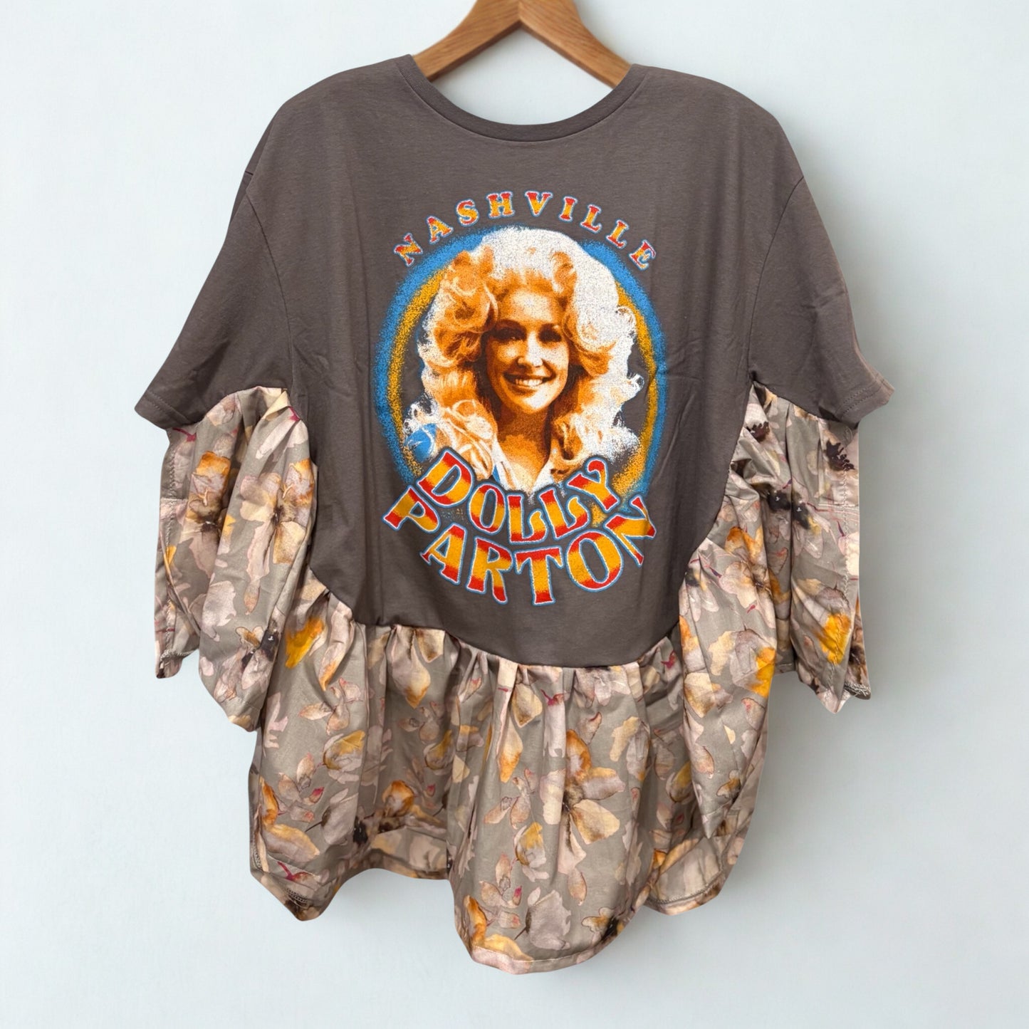 Nashville Dolly Rock Angel Poncho One Size Fits a Small to 3X Oversized