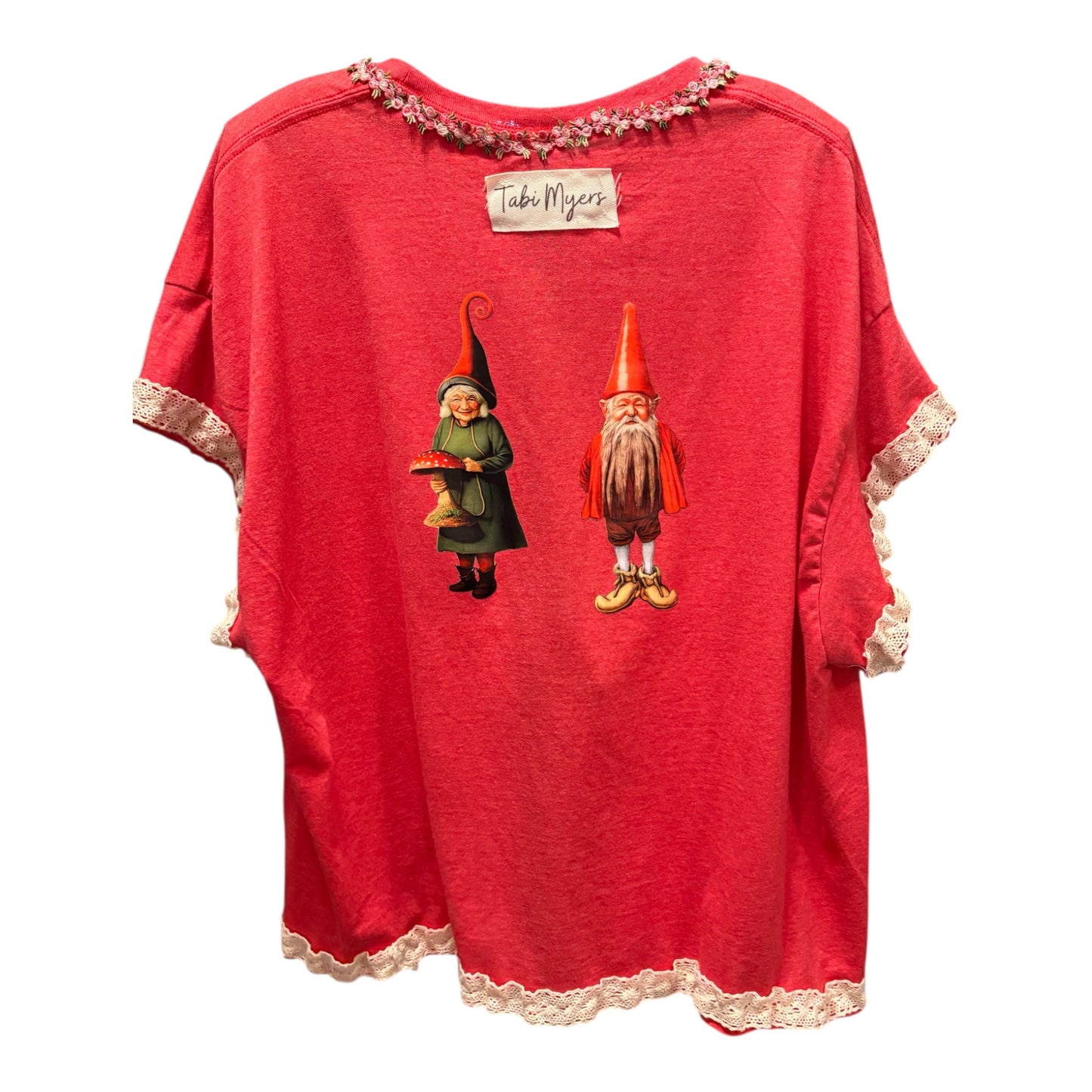 Dance of the Gnomes “Junk” Tee One Size Fits a Large to 2X Oversized