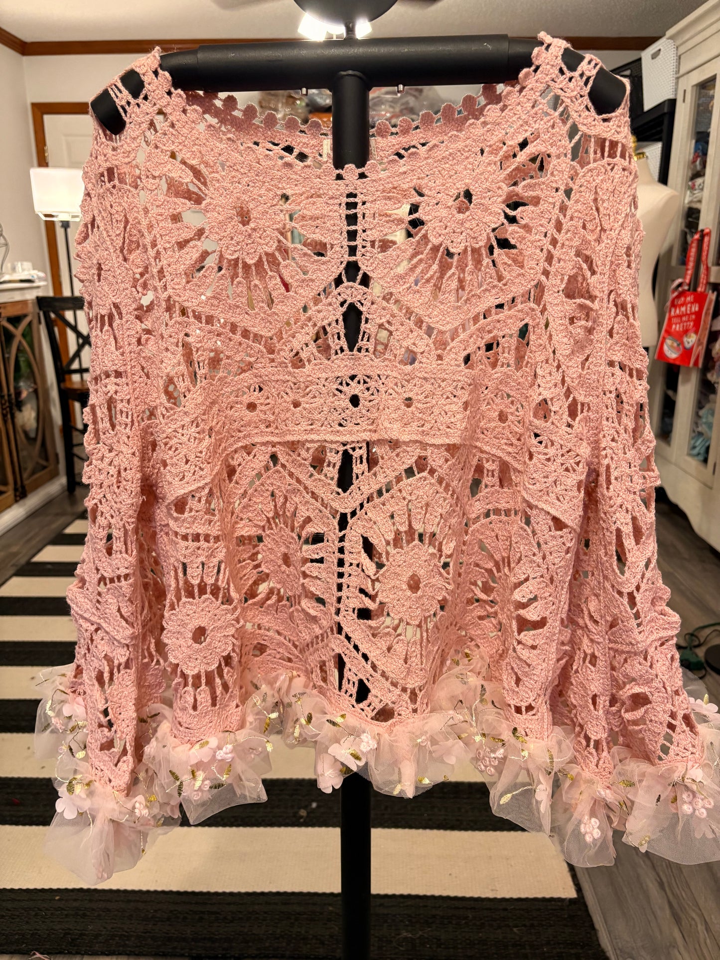 Tiny Dancer Upcycled Ballerina Sweater One Size Fits a Small to XXL (4-16)