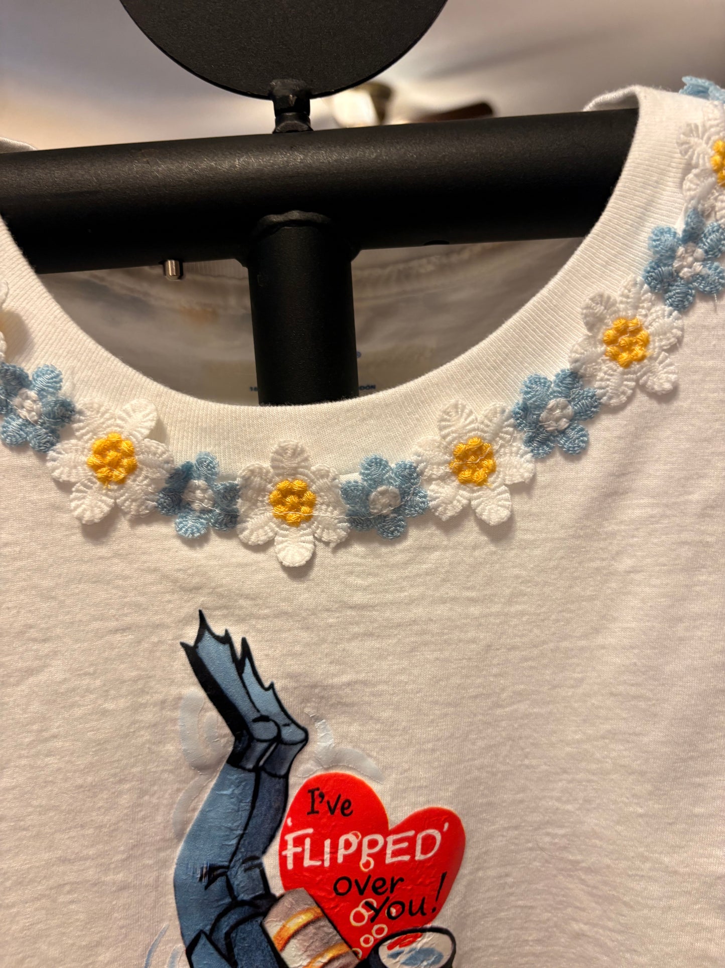 Flipped Over You “Junk” Tee One Size Fits a Small to Large