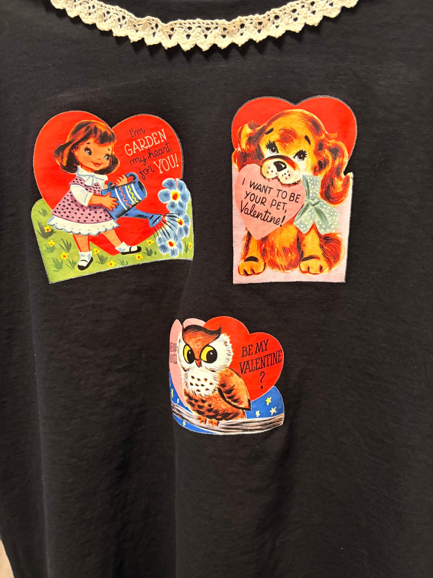 Be My Valentine “Junk” Tee One Size Fits a Large to 3X Oversized